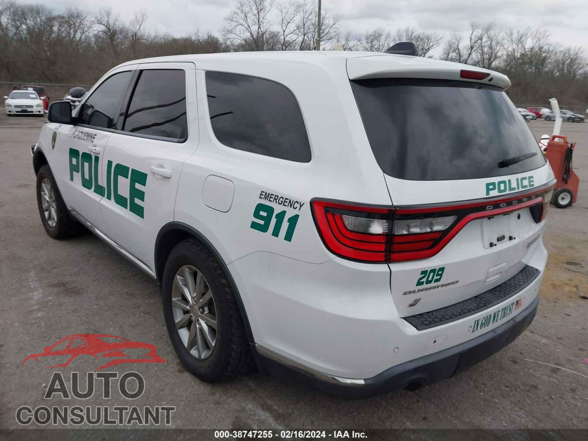 DODGE DURANGO 2018 - 1C4SDJFT4JC474411