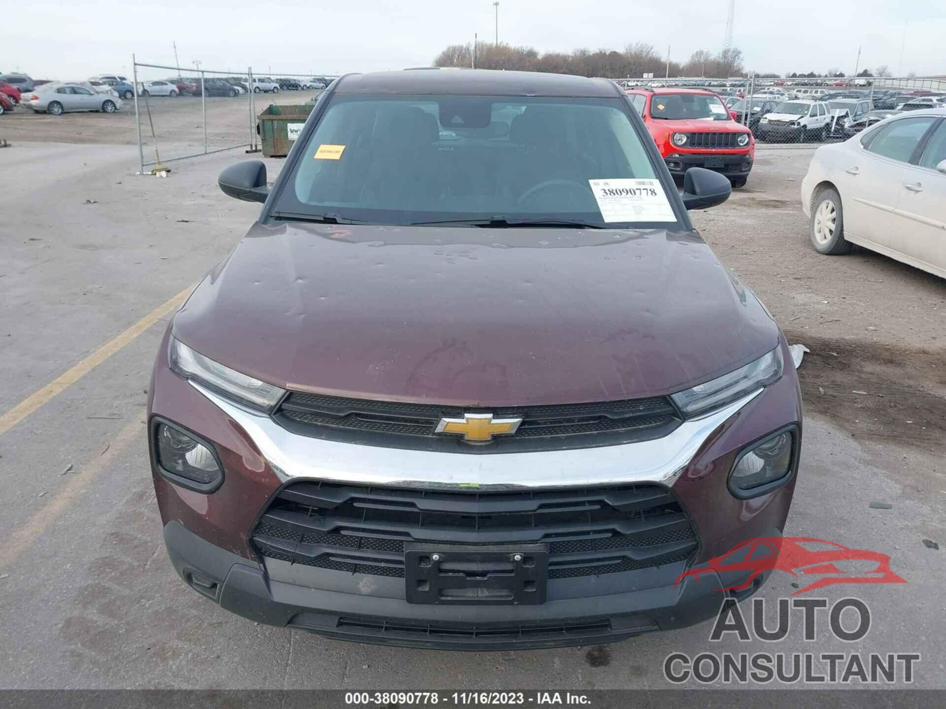 CHEVROLET TRAILBLAZER 2023 - KL79MMS21PB107619