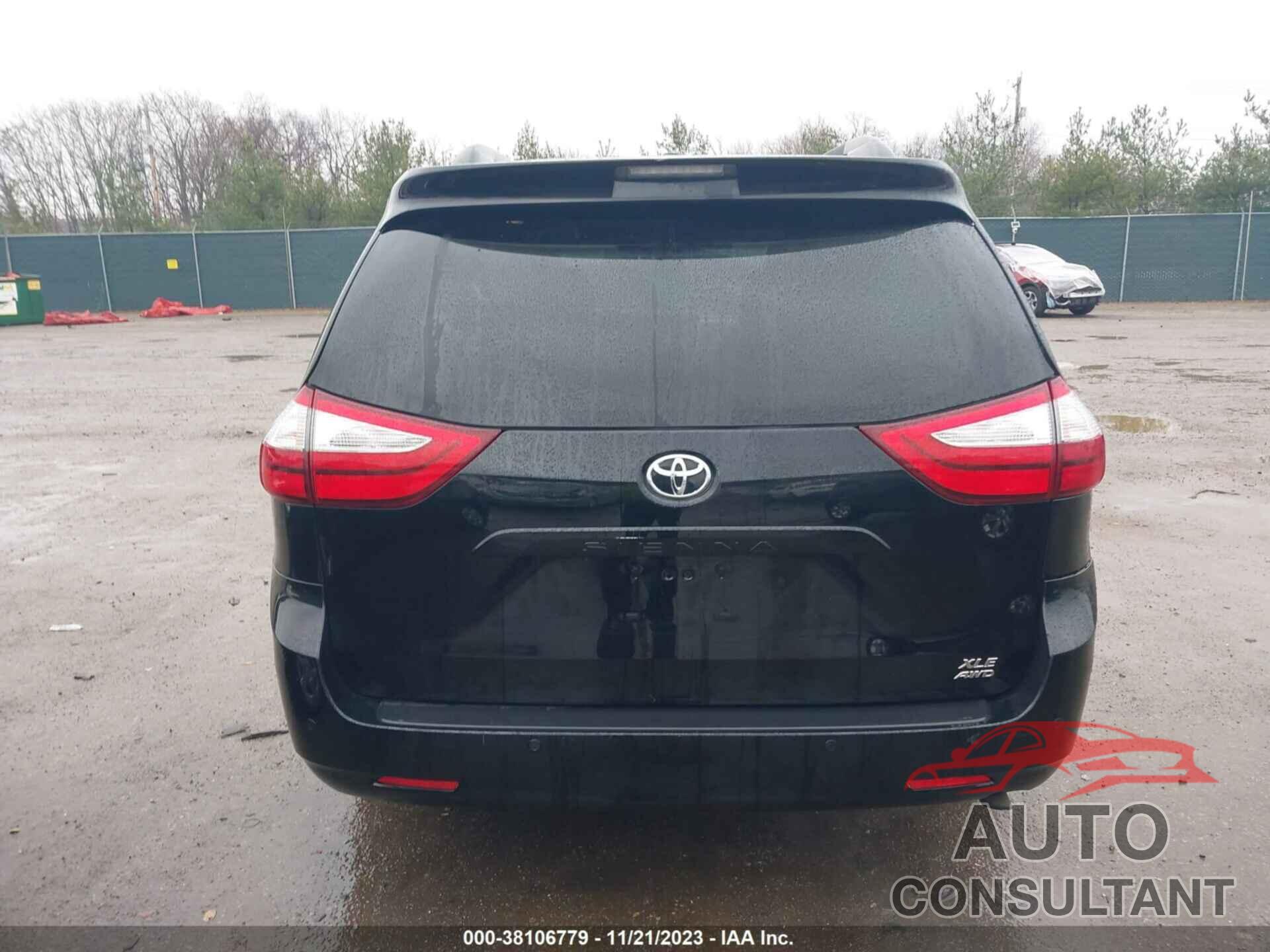 TOYOTA SIENNA 2017 - 5TDDZ3DC6HS169400