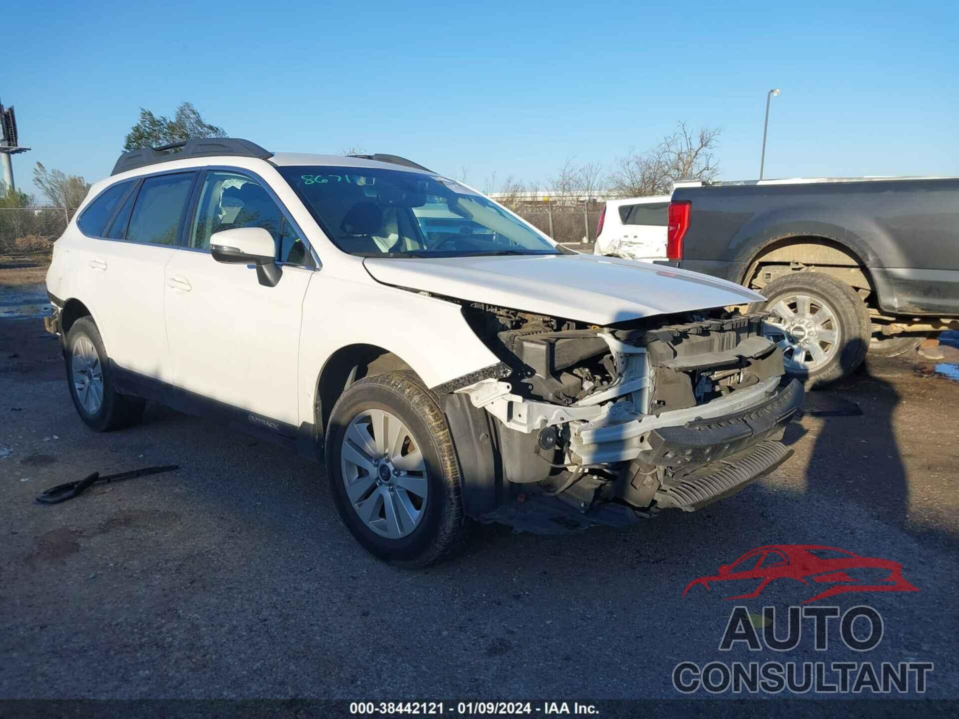 SUBARU OUTBACK 2019 - 4S4BSAFC1K3262312