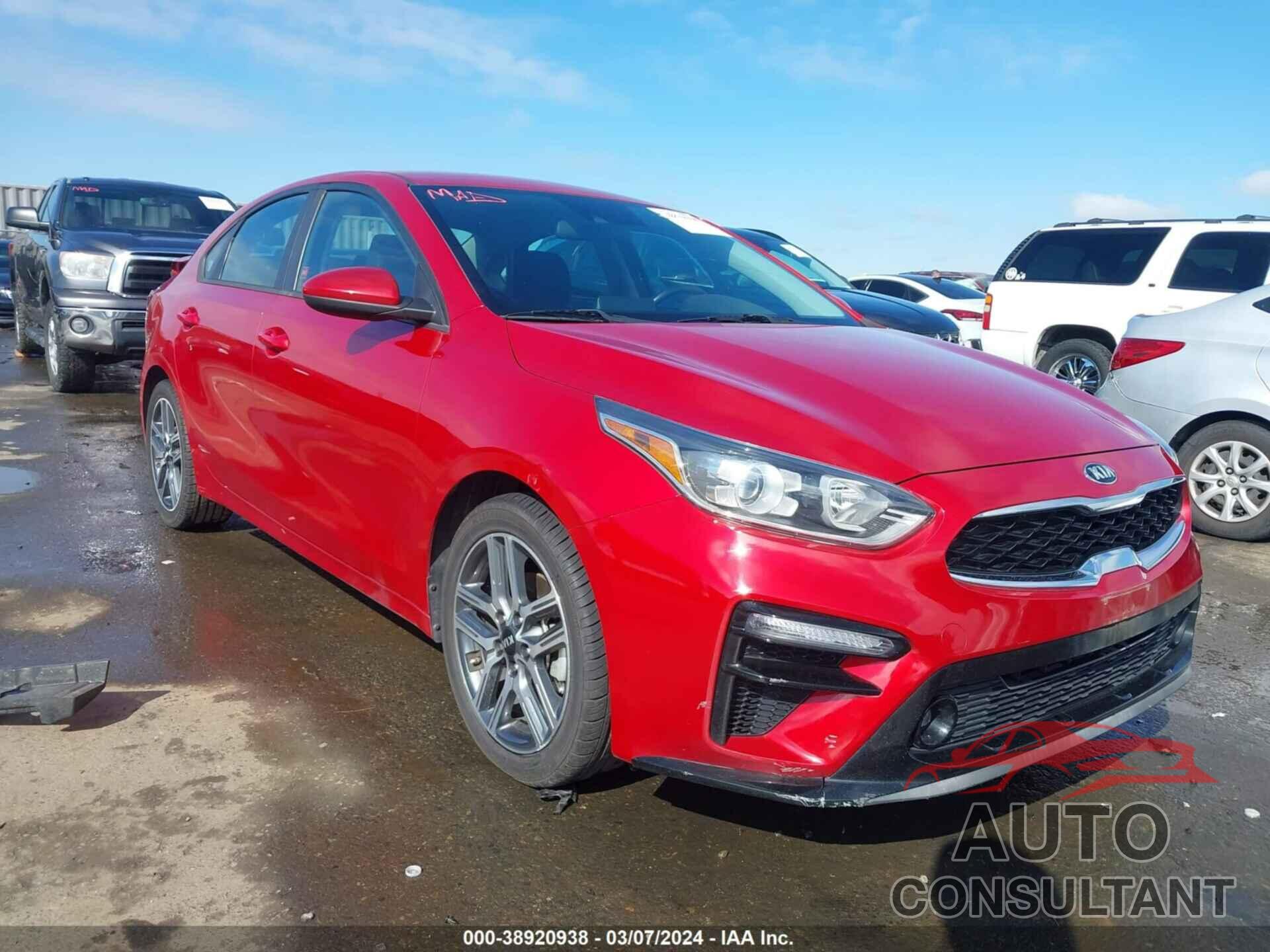 KIA FORTE 2019 - 3KPF34AD2KE105529