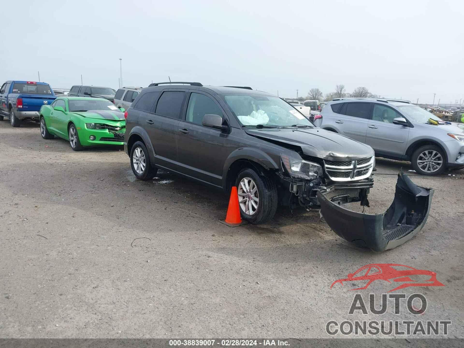 DODGE JOURNEY 2017 - 3C4PDCBG4HT518285