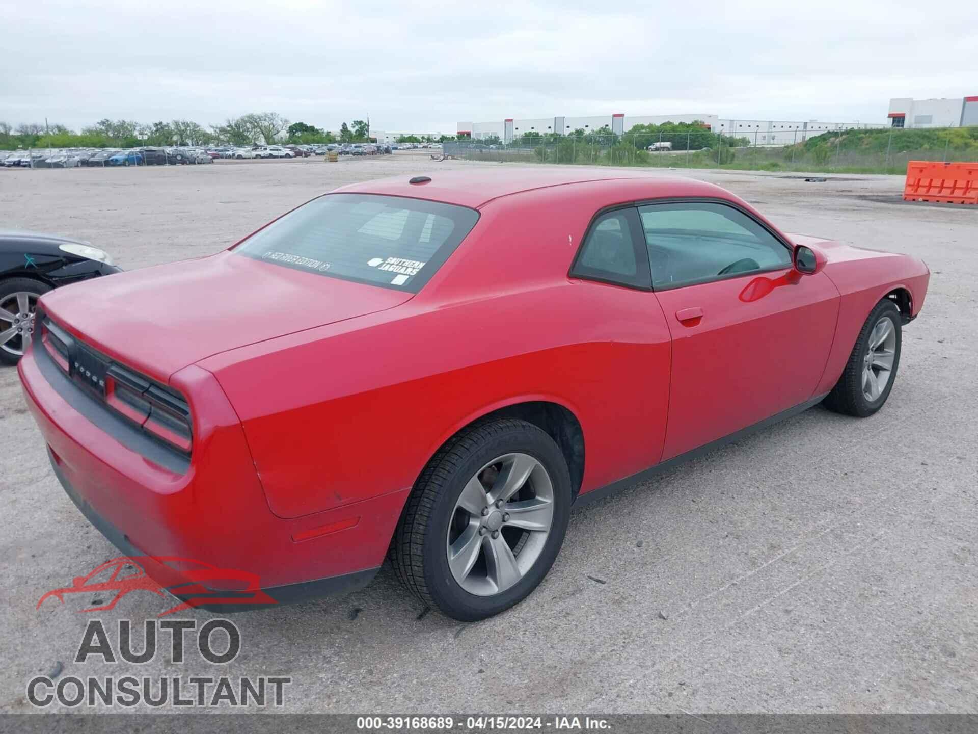 DODGE CHALLENGER 2016 - 2C3CDZAG3GH231907