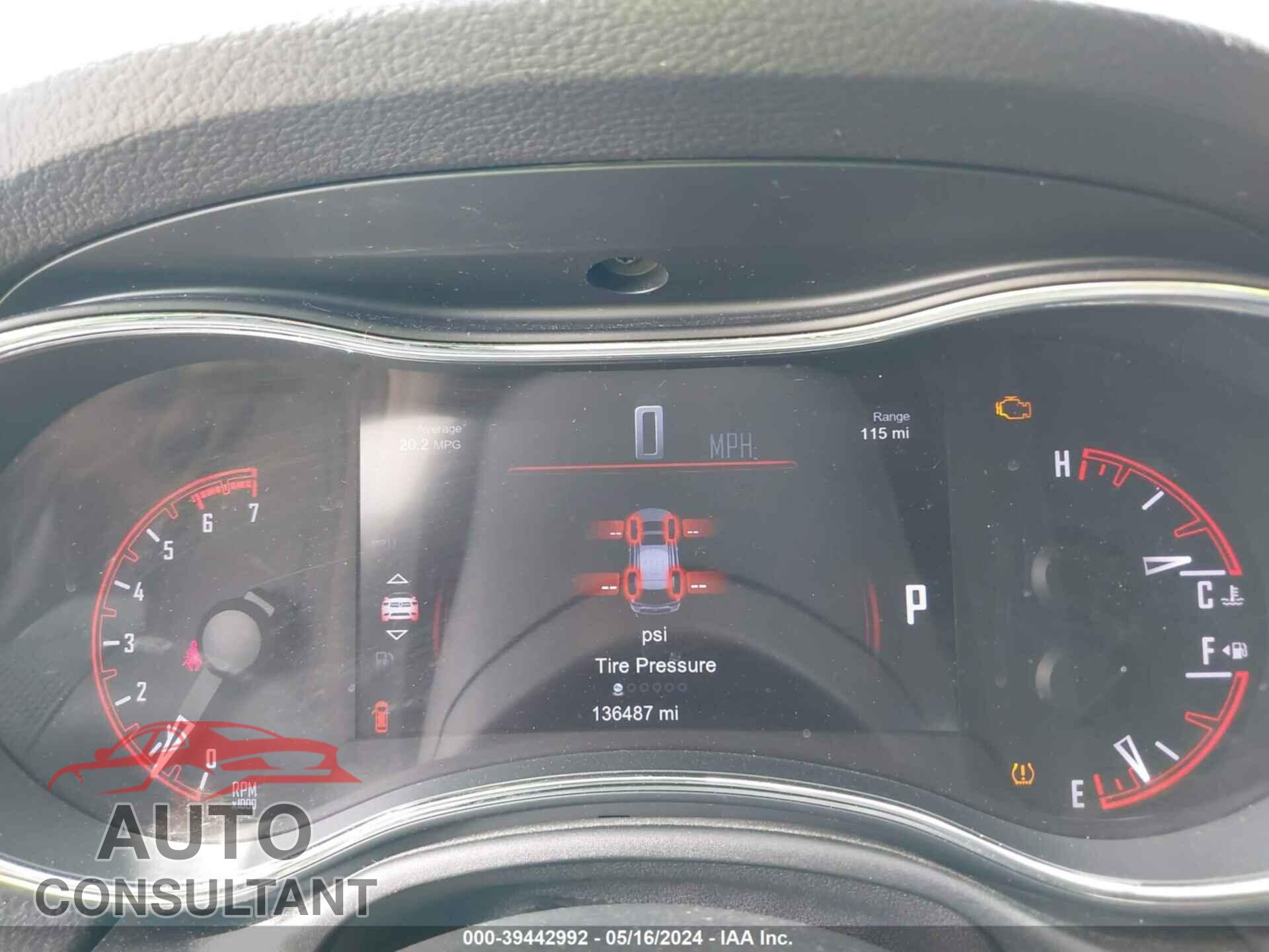 DODGE DURANGO 2014 - 1C4SDJCT7EC345637