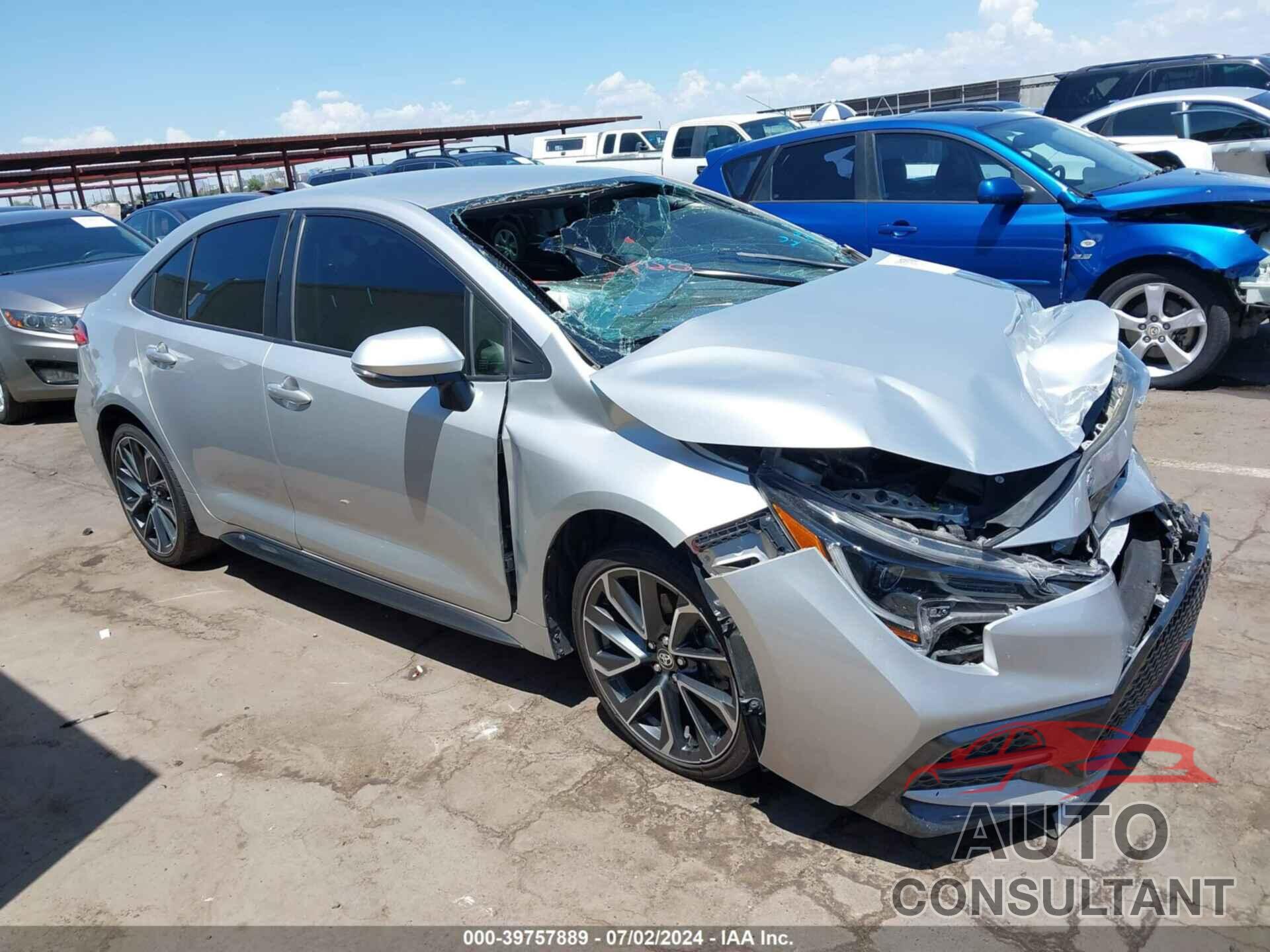 TOYOTA COROLLA 2021 - JTDS4MCE3MJ067767