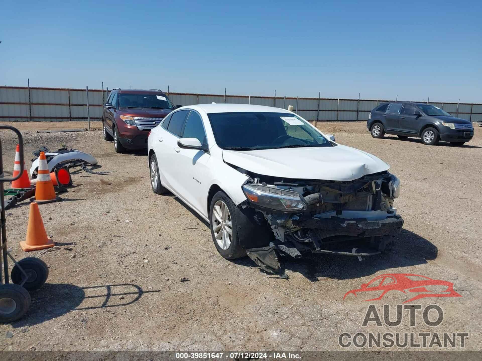 CHEVROLET MALIBU 2018 - 1G1ZD5ST9JF181655