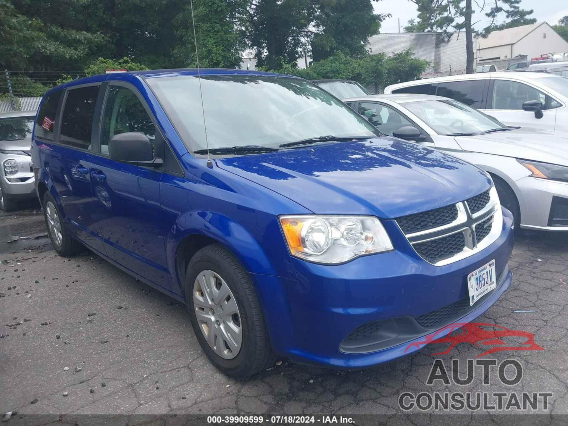 DODGE GRAND CARAVAN 2018 - 2C4RDGBG8JR297024