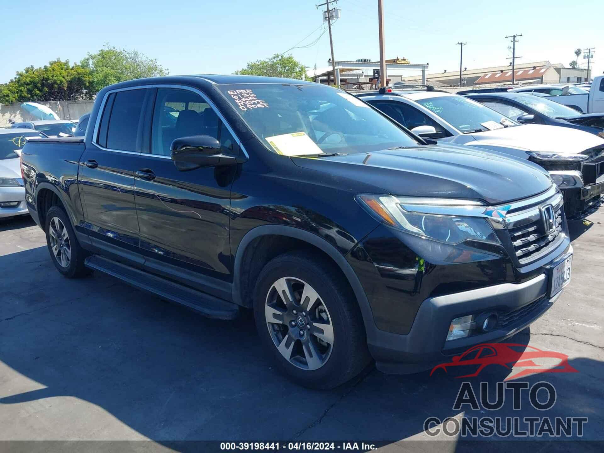 HONDA RIDGELINE 2019 - 5FPYK3F69KB011603