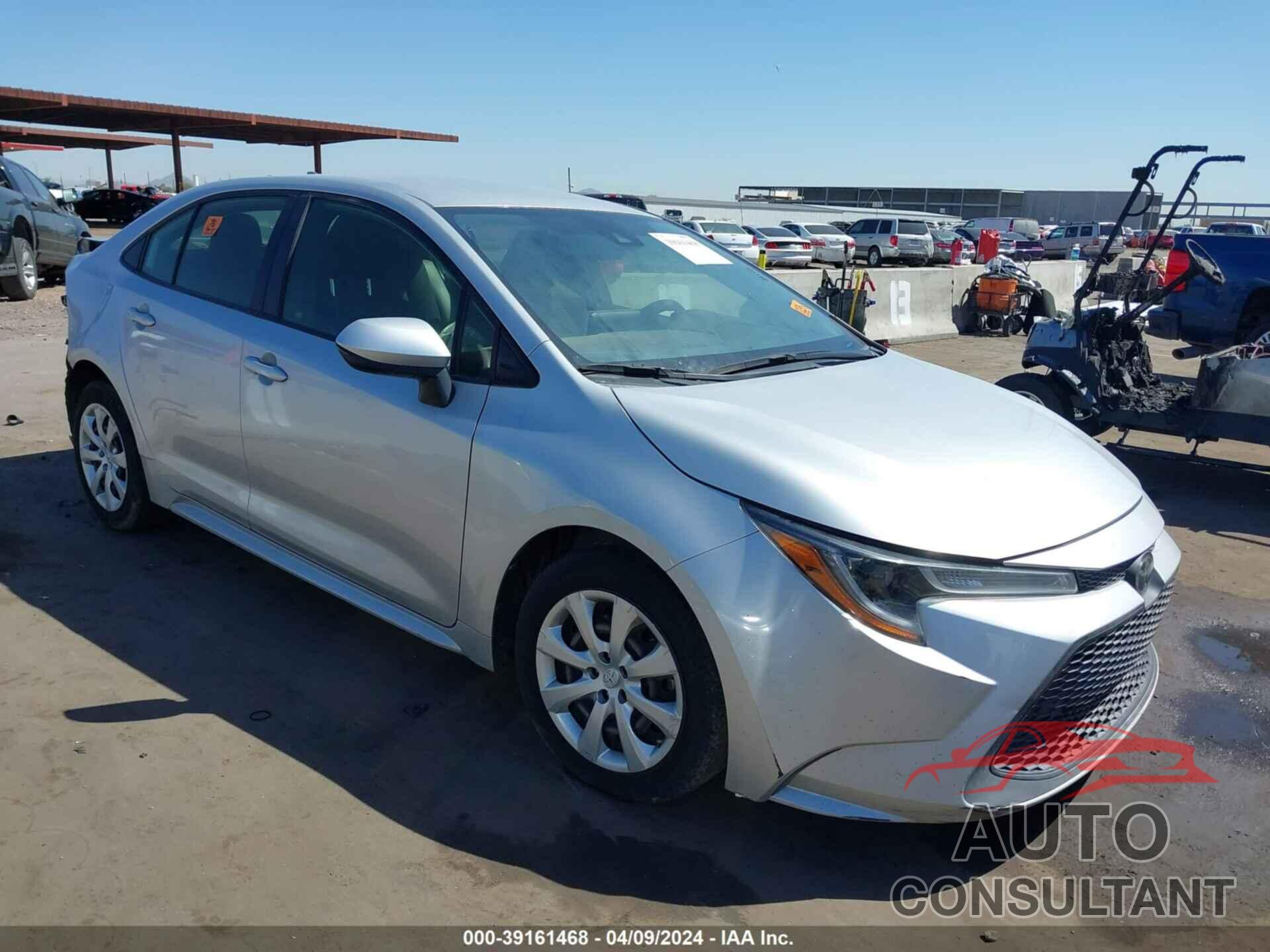 TOYOTA COROLLA 2020 - JTDEPRAE3LJ048171