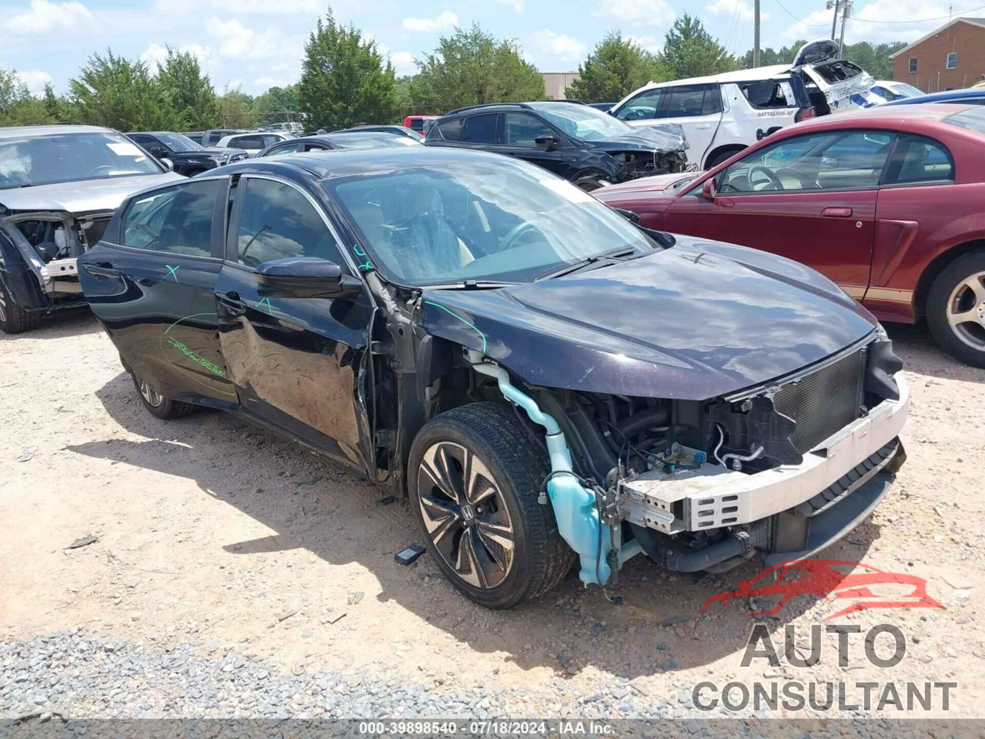 HONDA CIVIC 2017 - 19XFC1F31HE211493