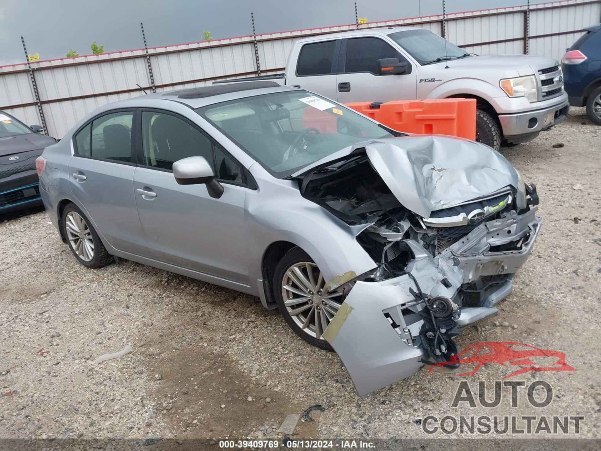 SUBARU IMPREZA 2012 - JF1GJAF66CH023369