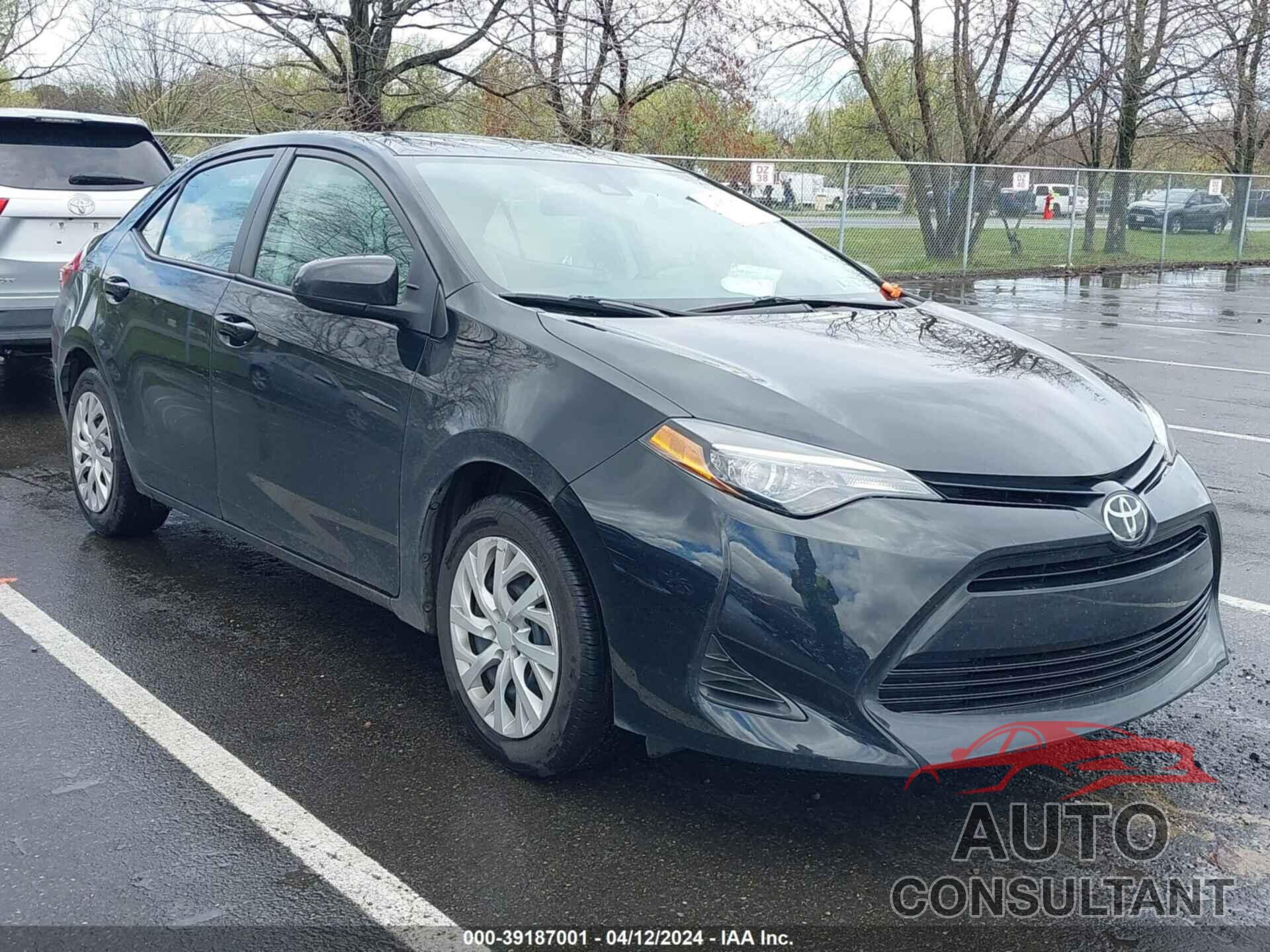 TOYOTA COROLLA 2019 - 2T1BURHE3KC246017