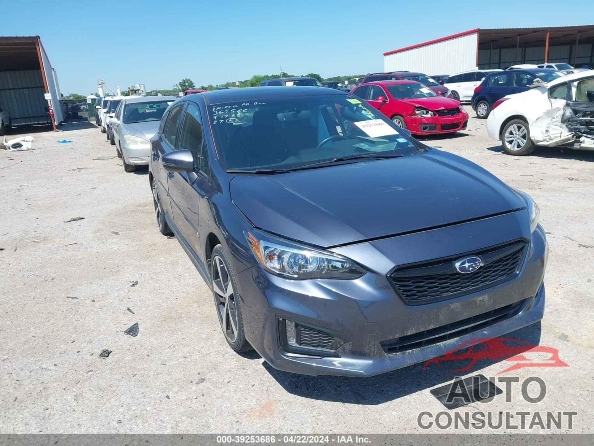 SUBARU IMPREZA 2017 - 4S3GTAM65H3715098