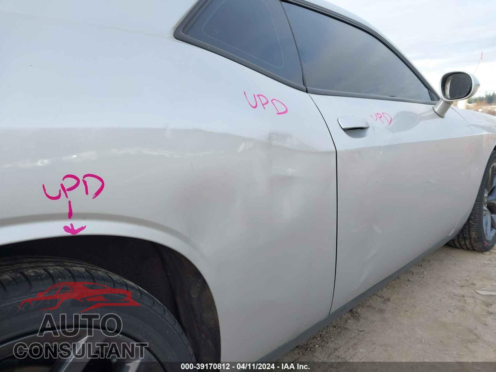 DODGE CHALLENGER 2019 - 2C3CDZAG4KH737304