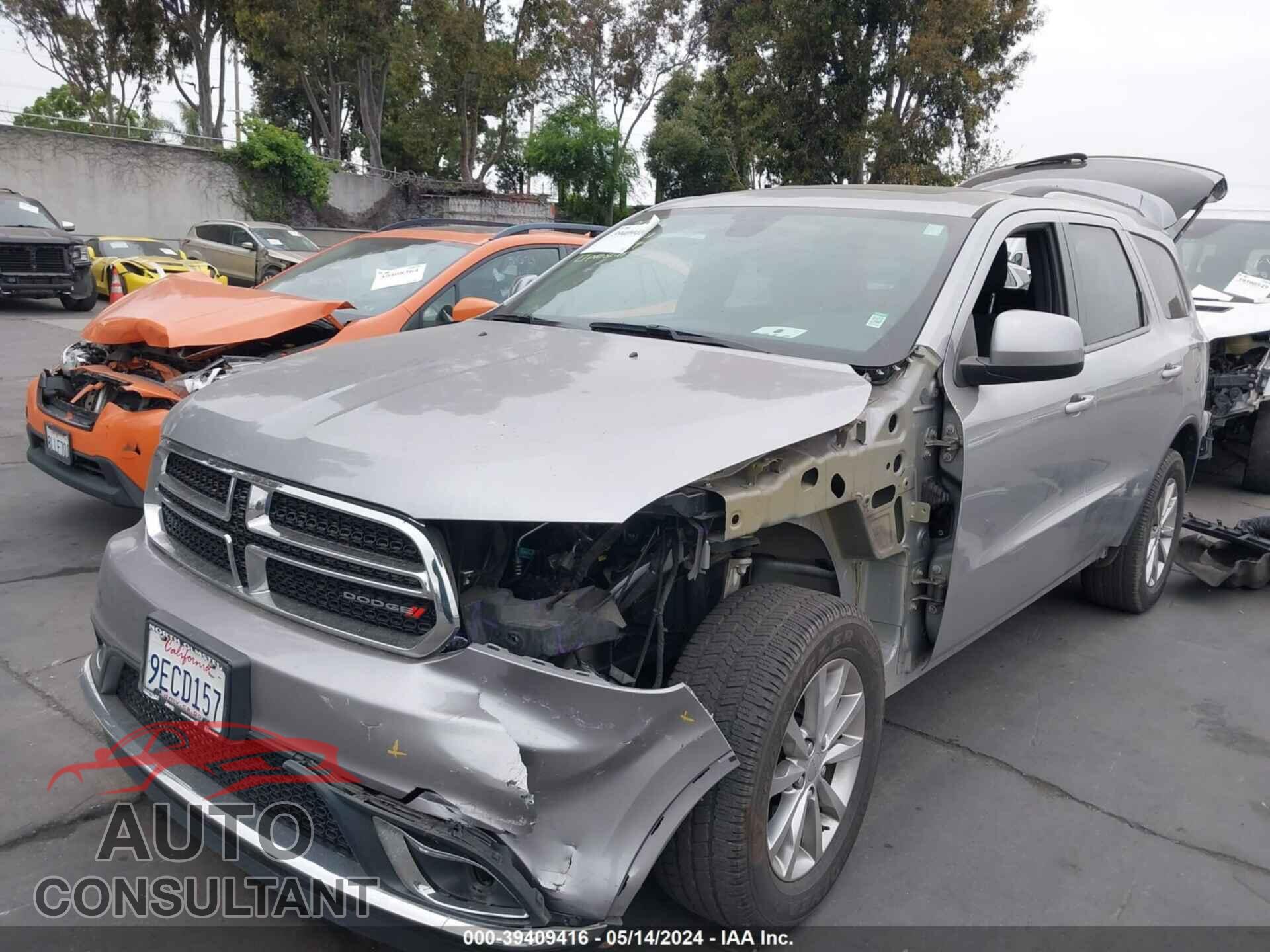 DODGE DURANGO 2017 - 1C4RDJAG4HC881082