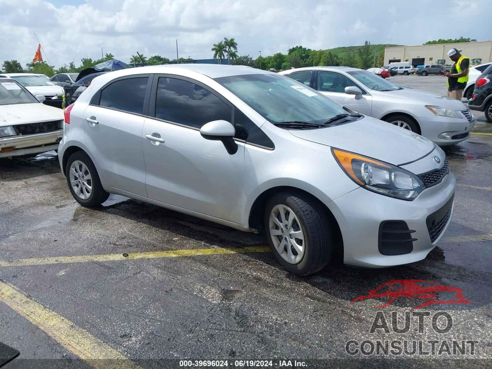 KIA RIO 2016 - KNADM5A30G6699470