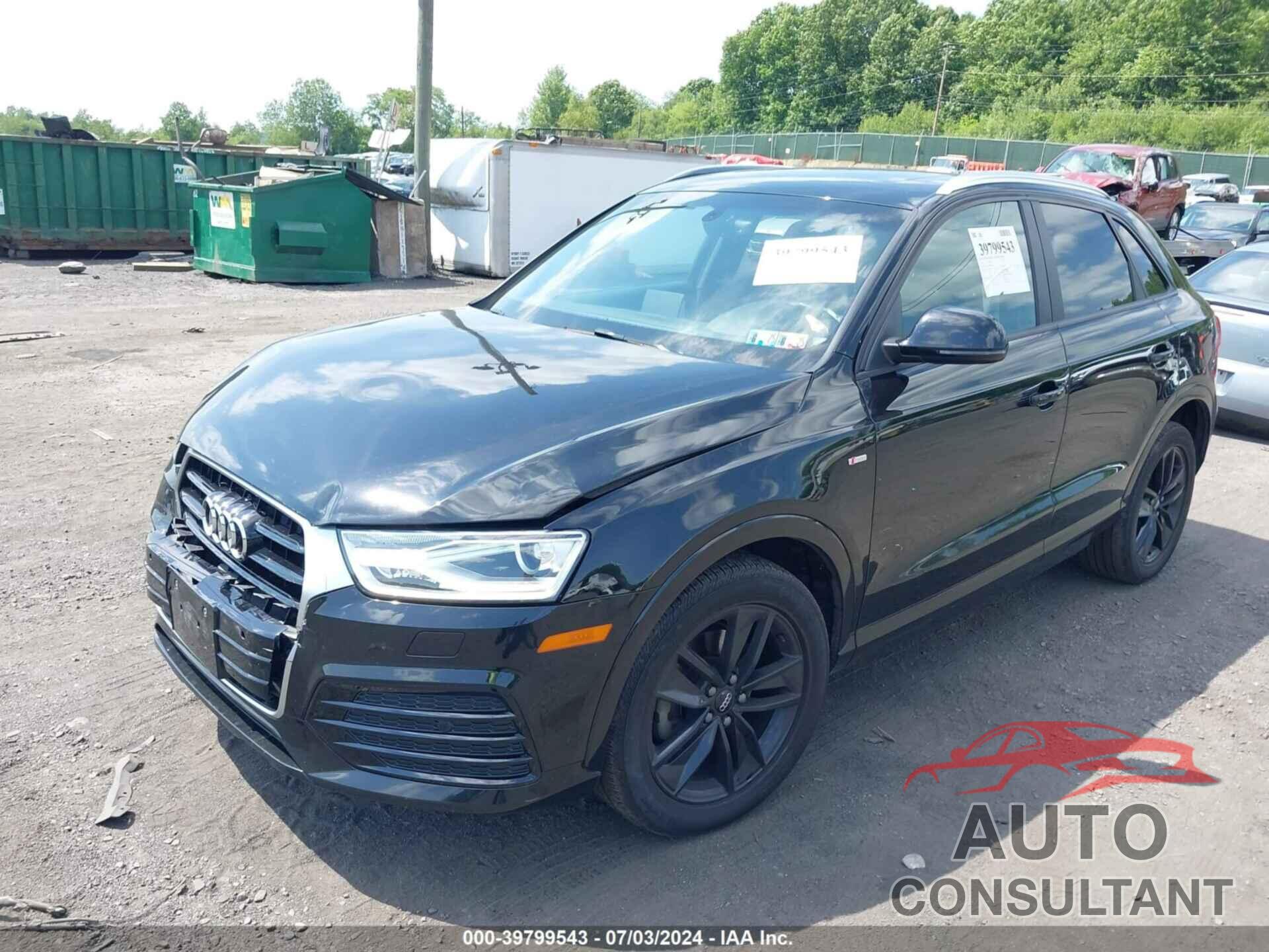 AUDI Q3 2018 - WA1ECCFS0JR014561