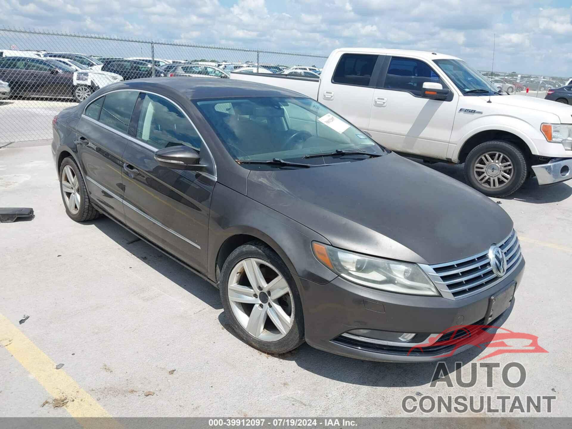 VOLKSWAGEN CC 2013 - WVWBN7AN5DE514951
