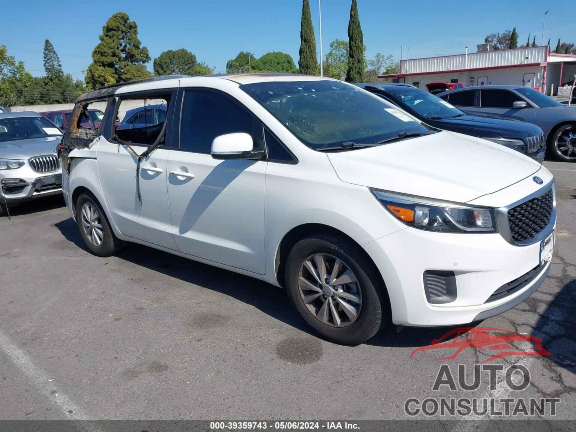 KIA SEDONA 2017 - KNDMB5C17H6230205