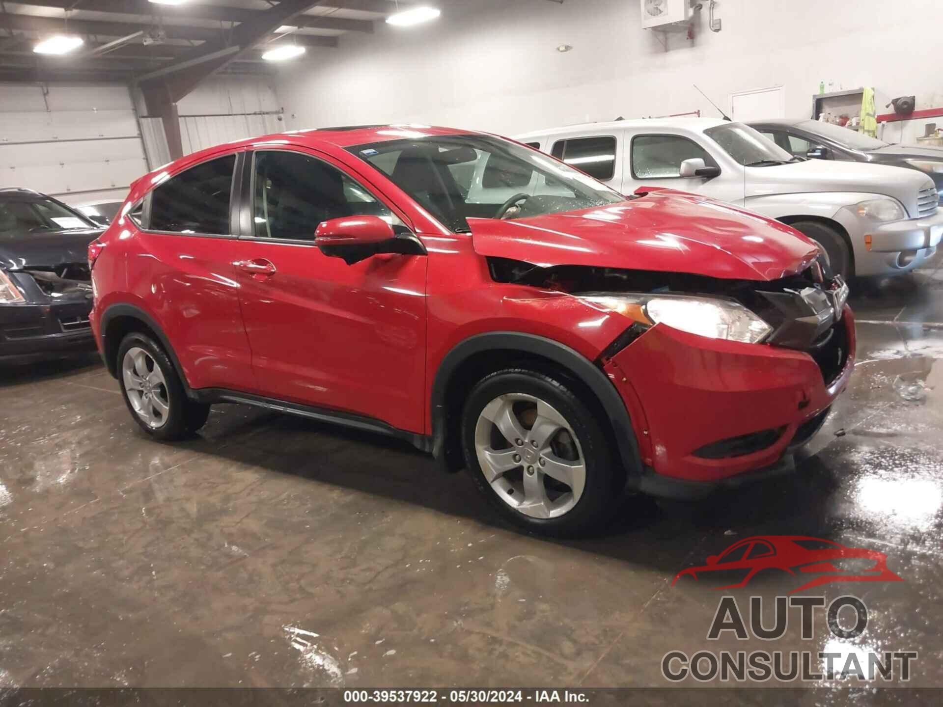 HONDA HR-V 2016 - 3CZRU6H57GM737325