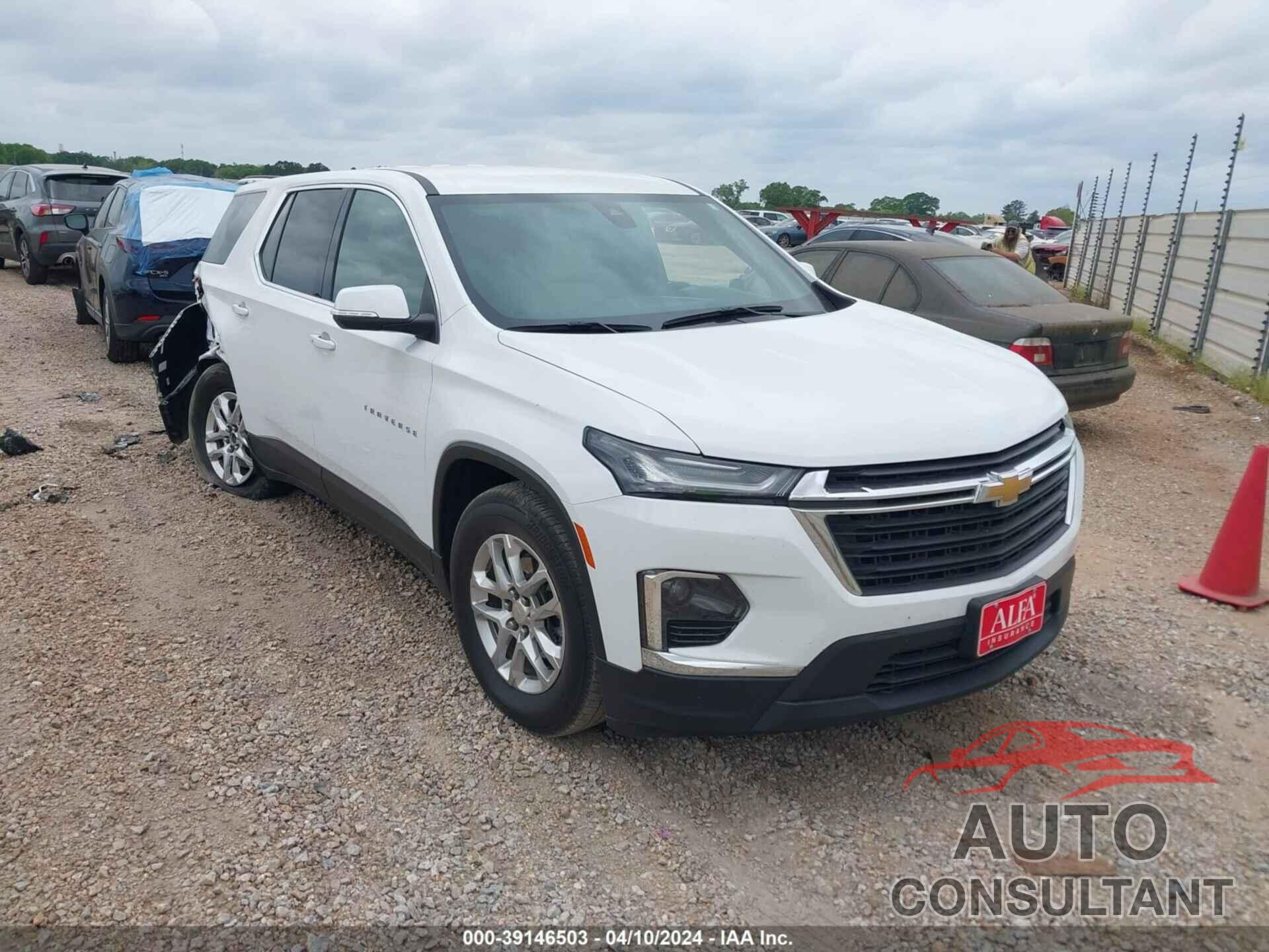 CHEVROLET TRAVERSE 2022 - 1GNERLKW7NJ185333