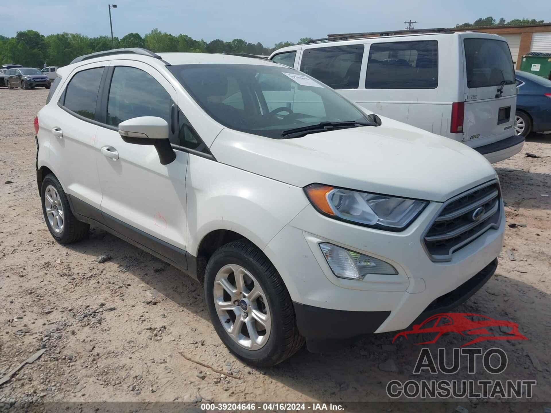 FORD ECOSPORT 2020 - MAJ3S2GE7LC382234