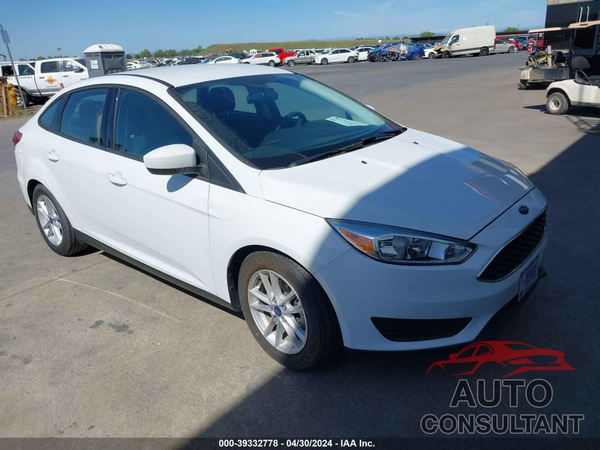 FORD FOCUS 2018 - 1FADP3F20JL327477