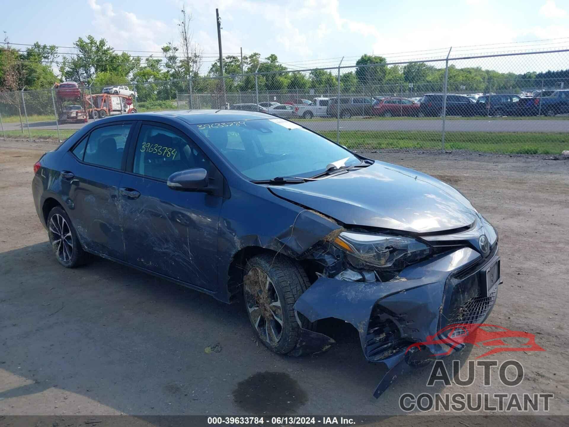 TOYOTA COROLLA 2018 - 5YFBURHE7JP850698