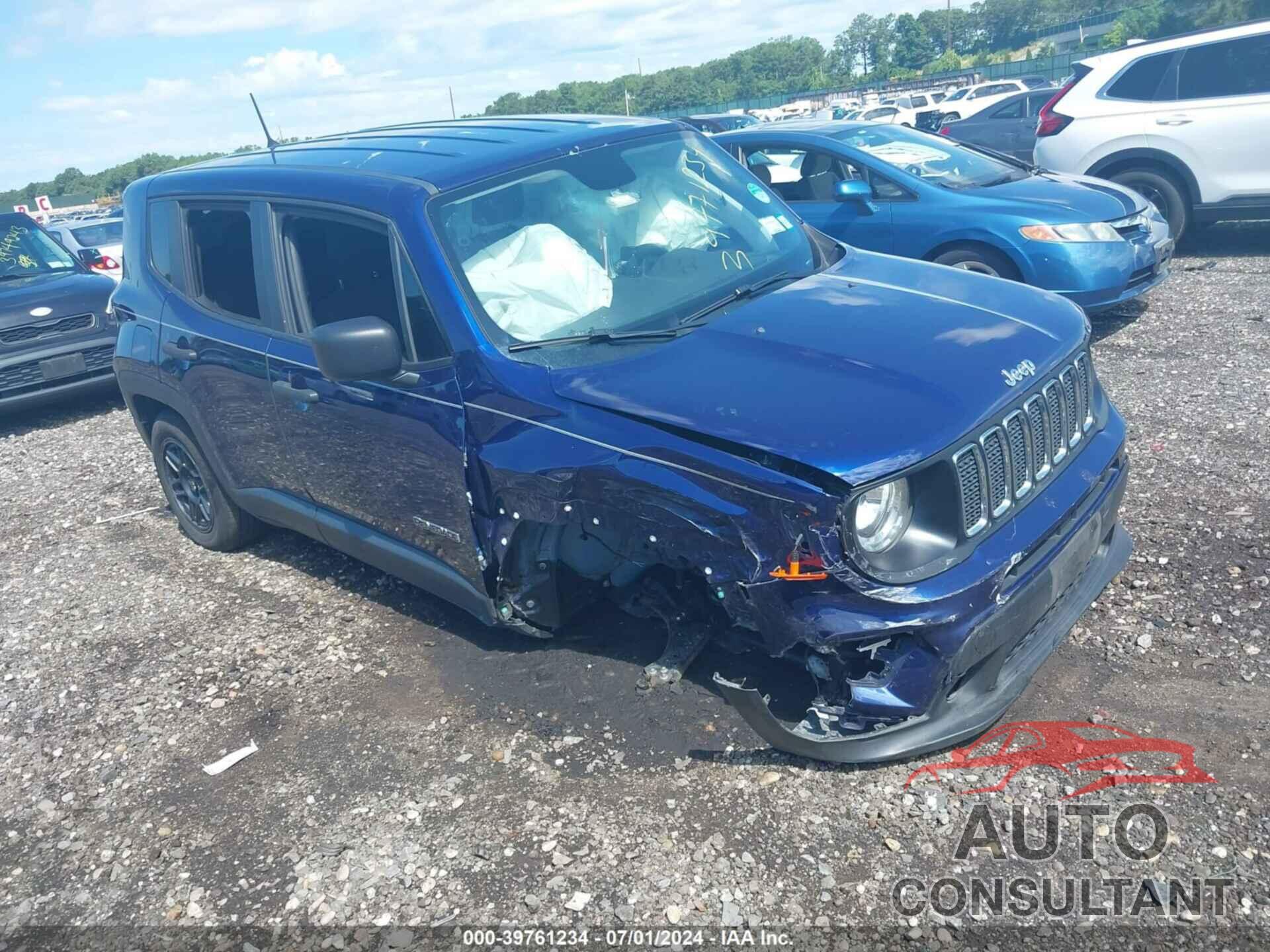 JEEP RENEGADE 2019 - ZACNJBAB3KPK61924