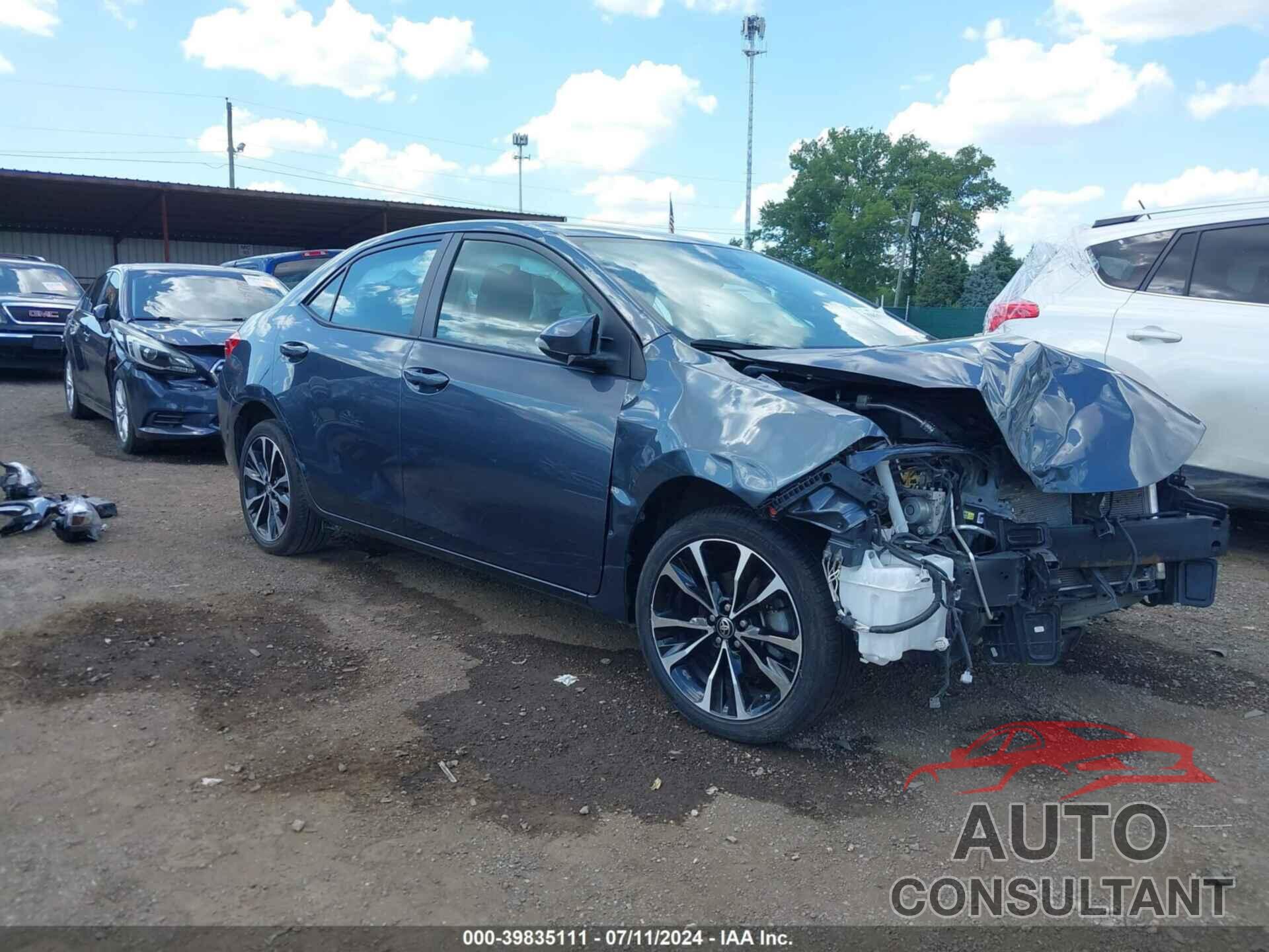 TOYOTA COROLLA 2017 - 2T1BURHE8HC846962