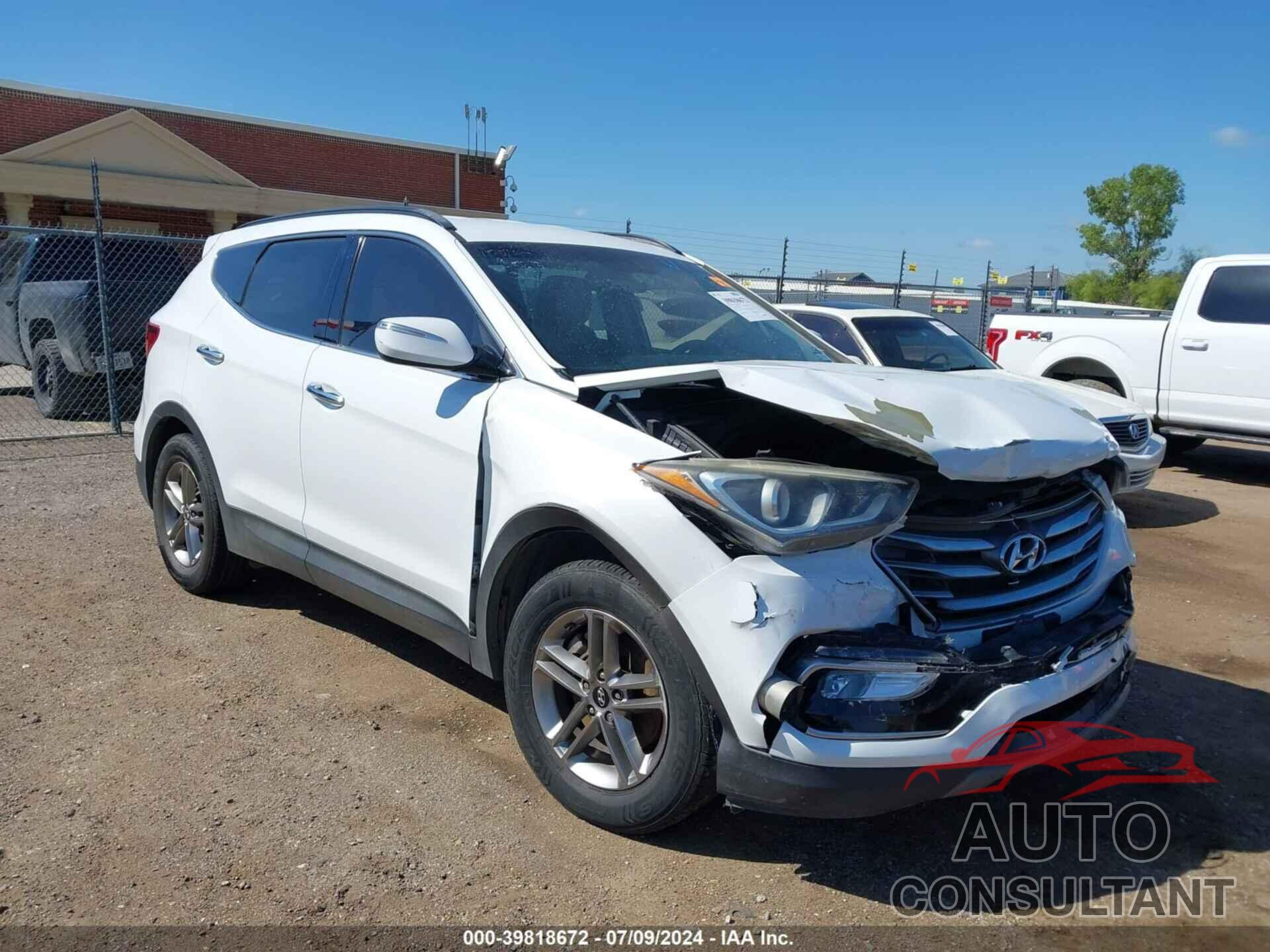 HYUNDAI SANTA FE SPORT 2018 - 5NMZU3LB0JH096580