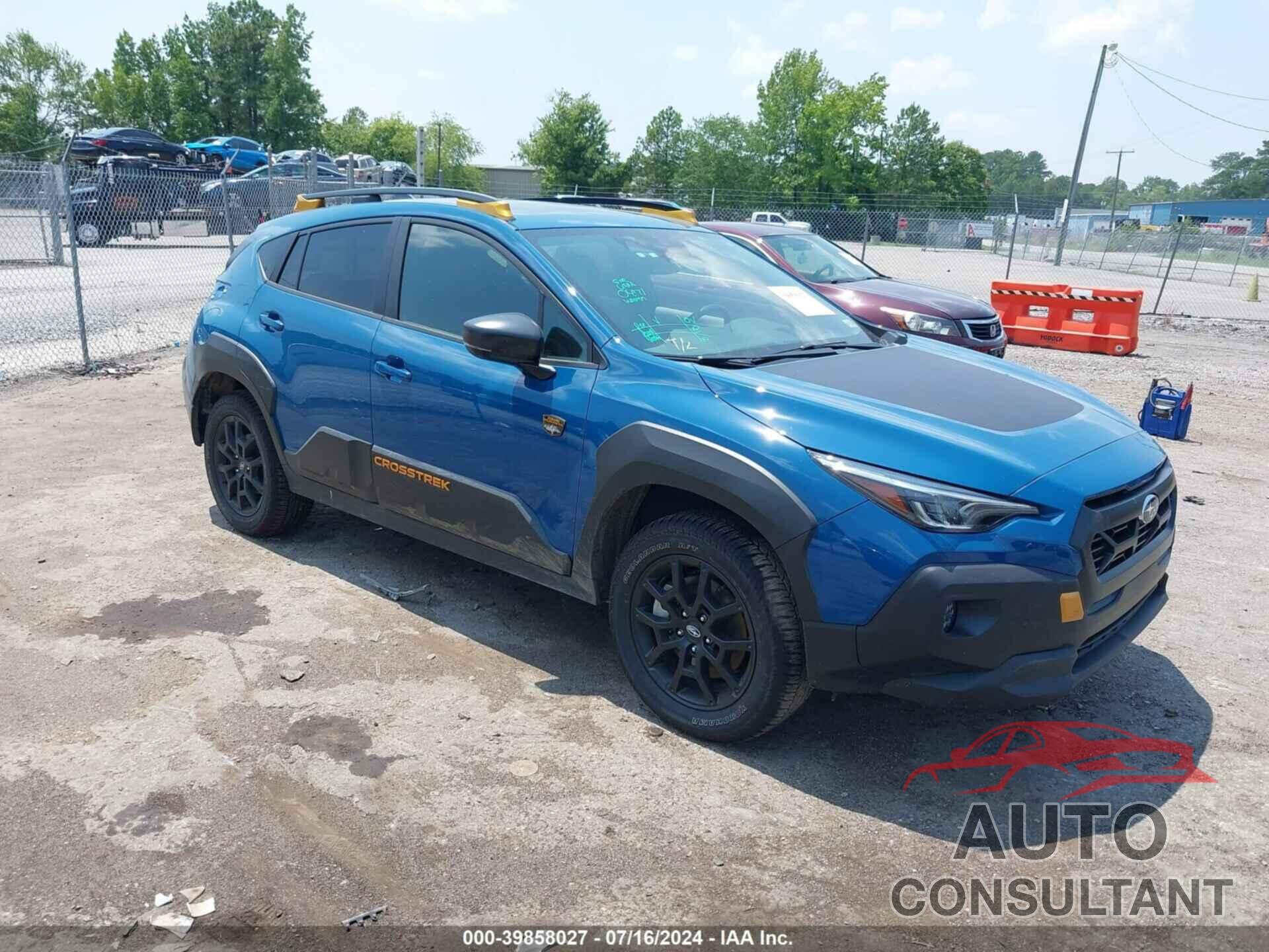 SUBARU CROSSTREK 2024 - 4S4GUHU68R3785858