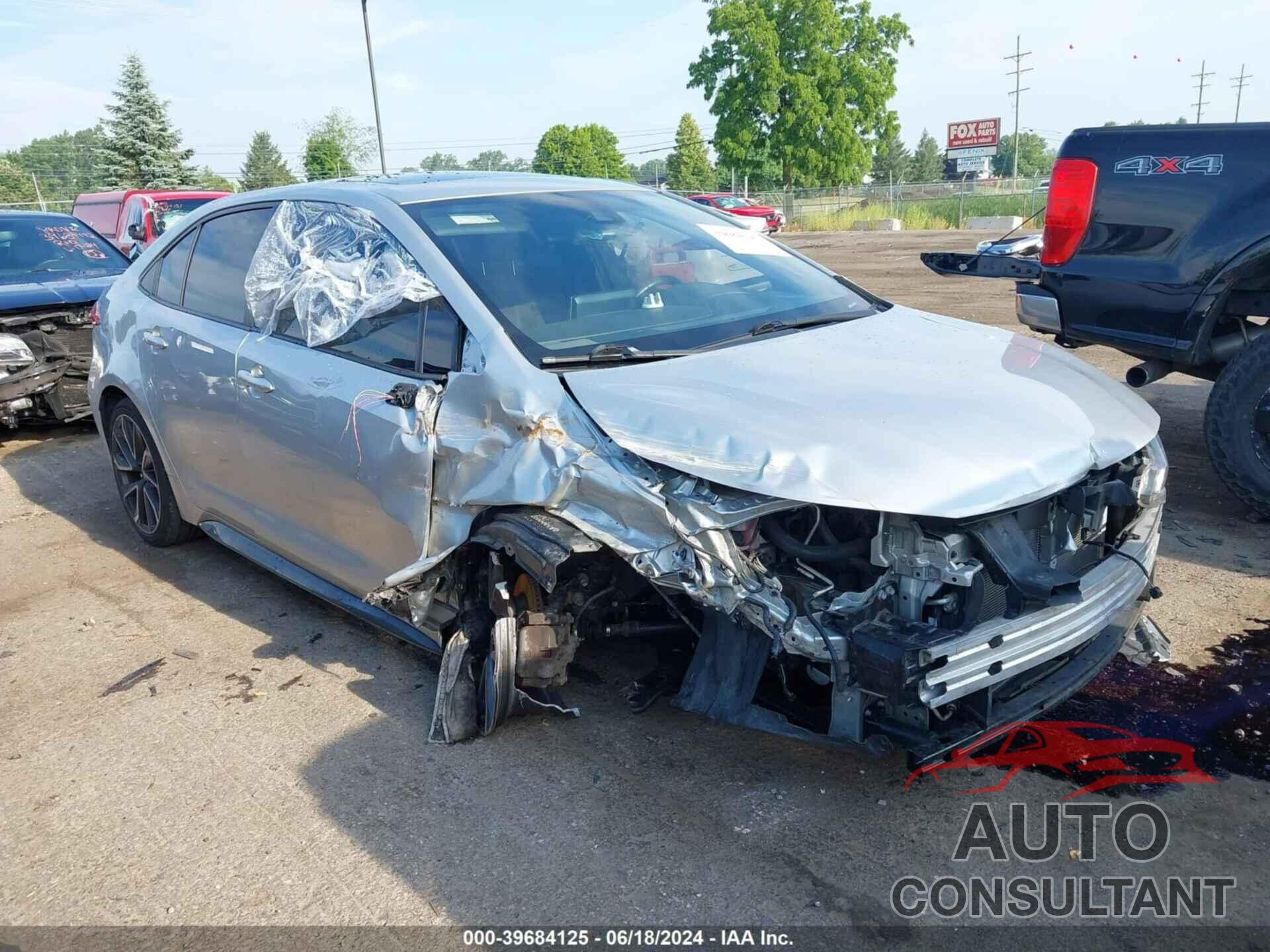 TOYOTA COROLLA 2021 - JTDP4MCE7MJ059631