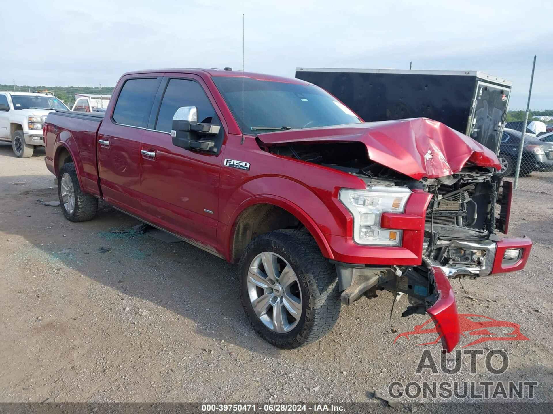 FORD F-150 2016 - 1FTFW1EG5GFB25099