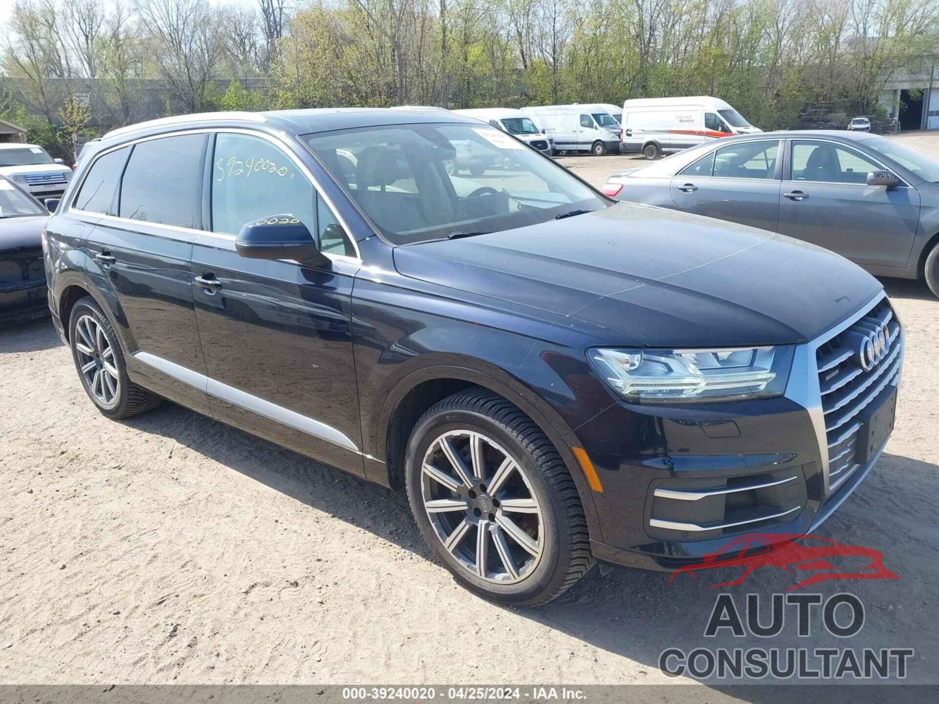 AUDI Q7 2017 - WA1LAAF76HD028422