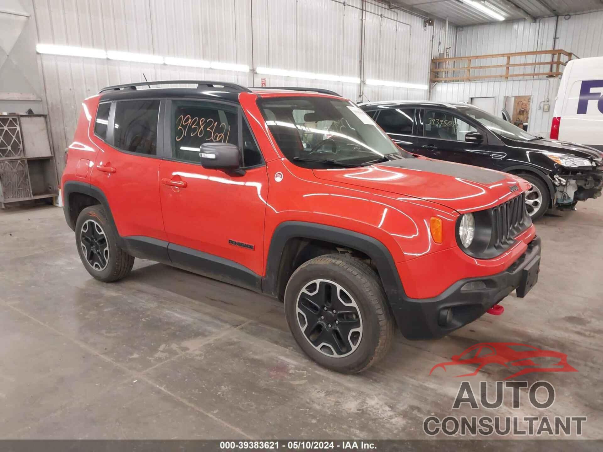 JEEP RENEGADE 2016 - ZACCJBCT5GPD17899