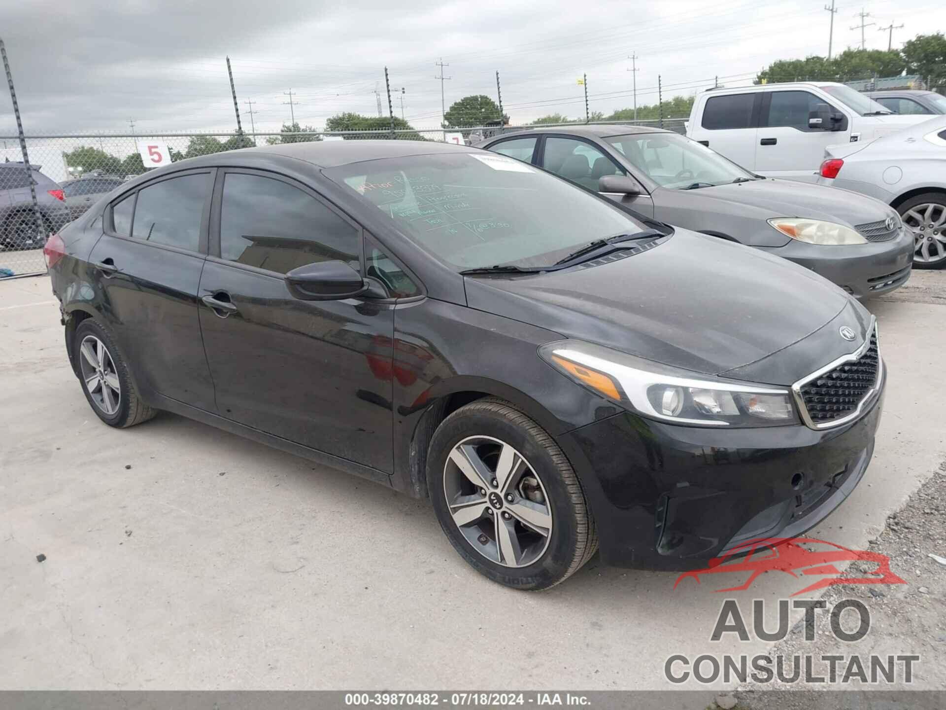 KIA FORTE 2018 - 3KPFL4A70JE214368