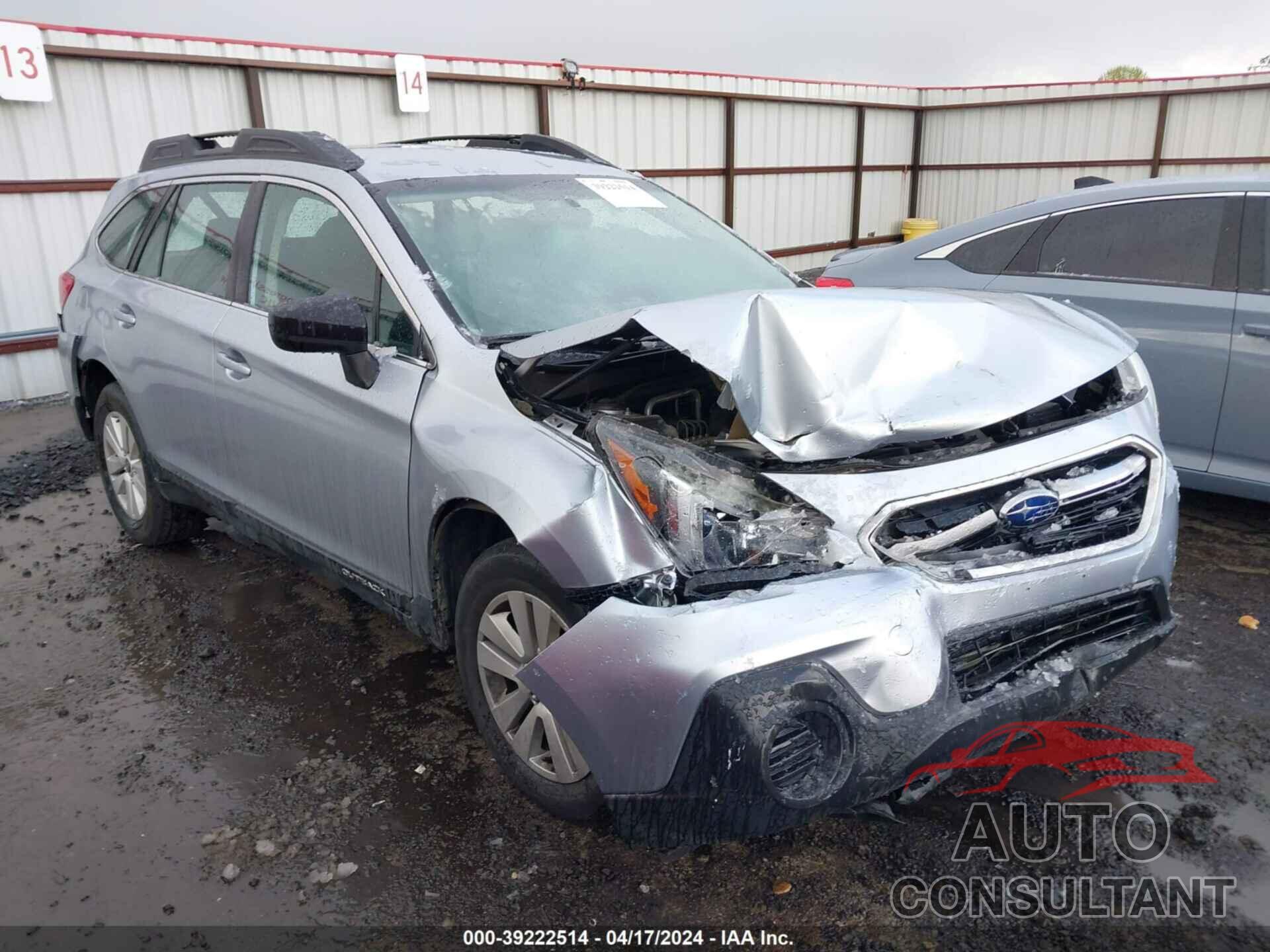 SUBARU OUTBACK 2018 - 4S4BSAAC4J3214602