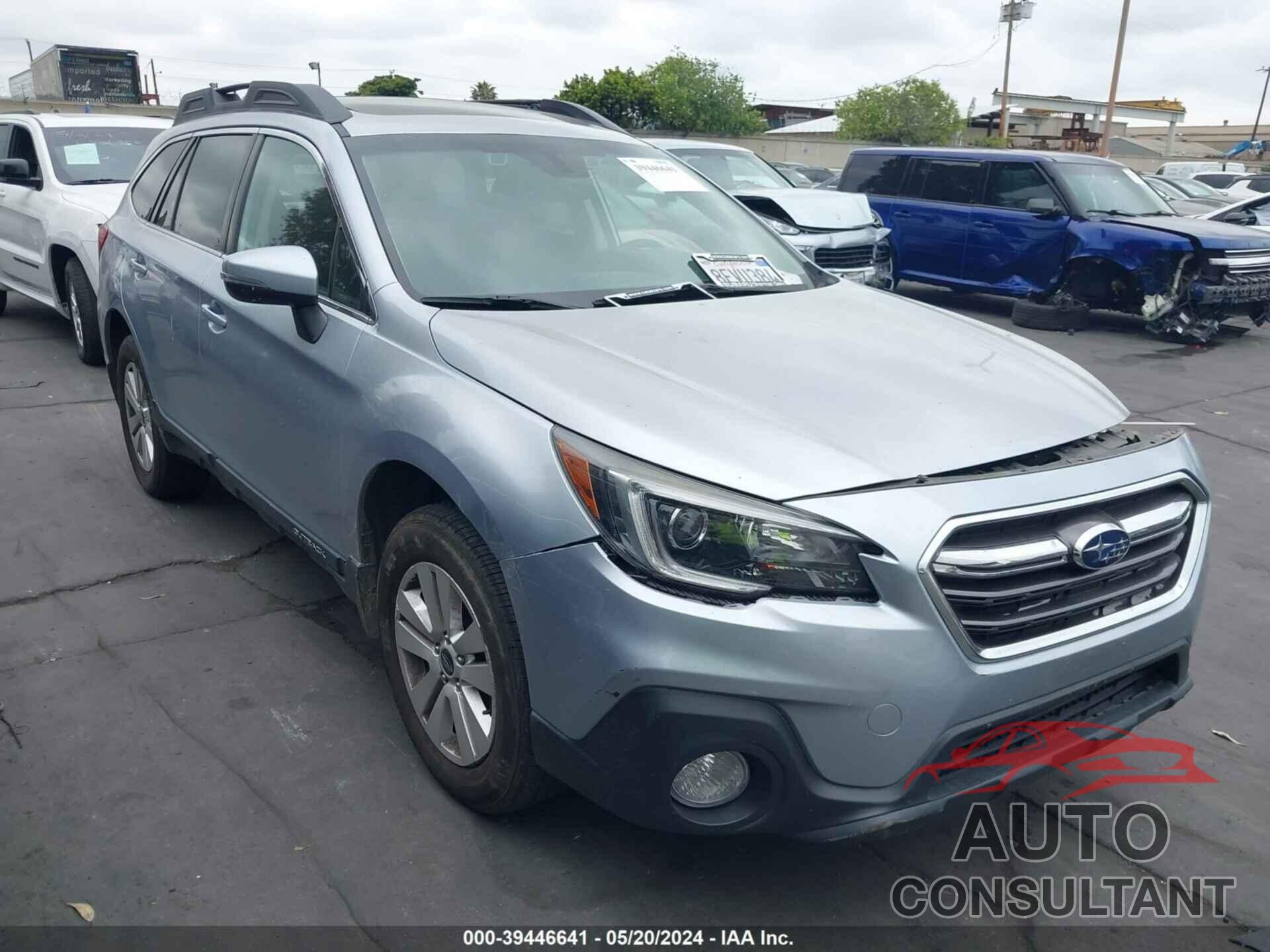 SUBARU OUTBACK 2019 - 4S4BSAHC8K3227232