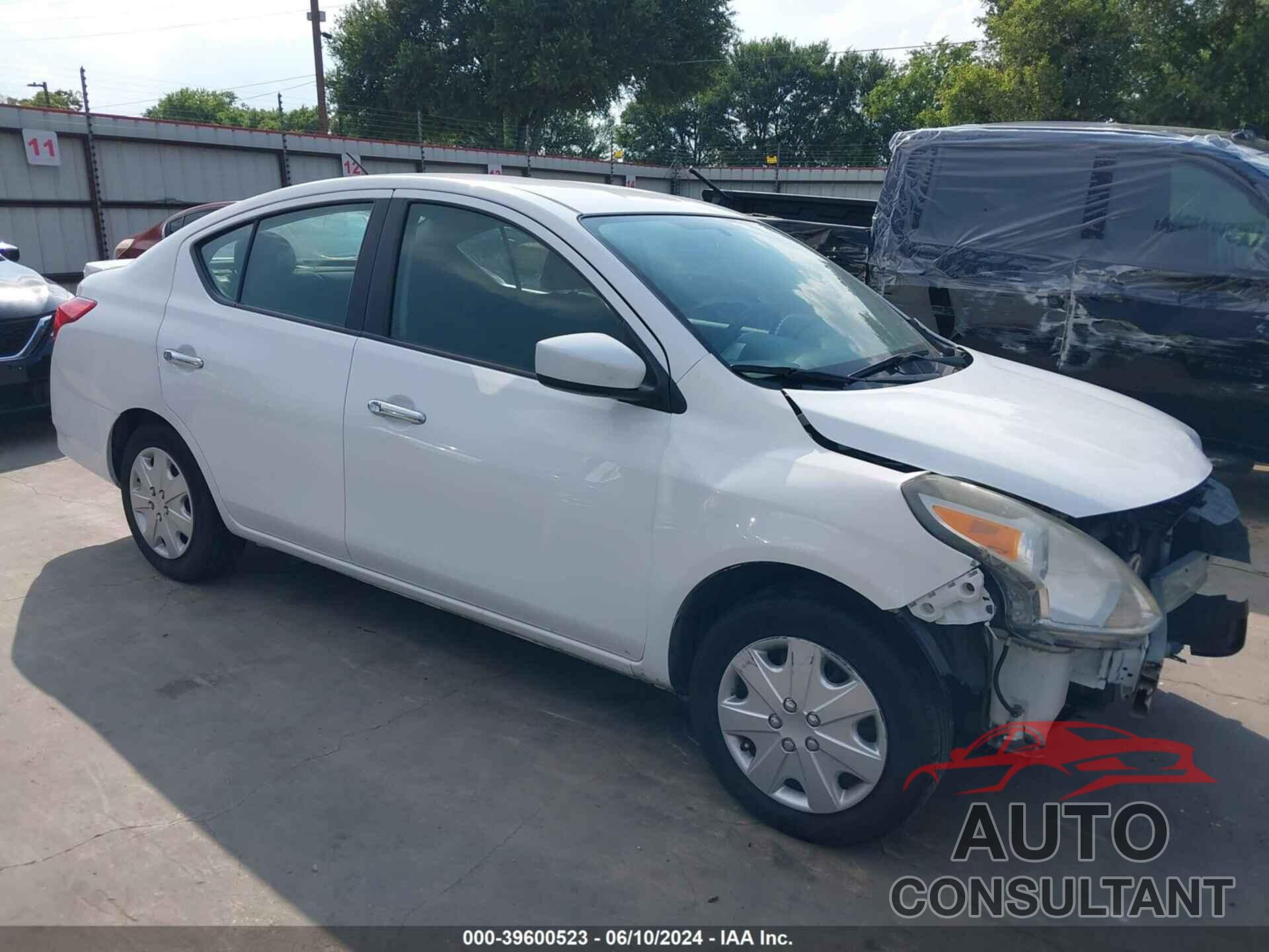 NISSAN VERSA 2016 - 3N1CN7AP5GL827656