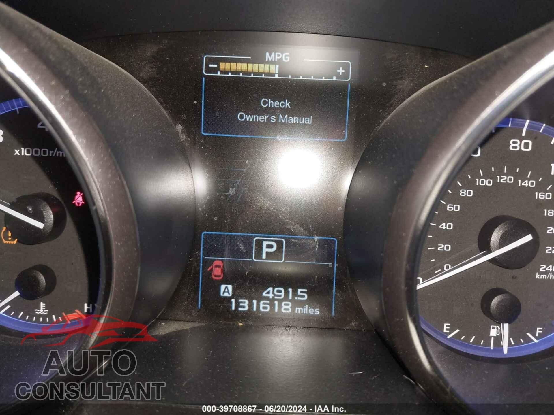 SUBARU OUTBACK 2017 - 4S4BSANC6H3249713