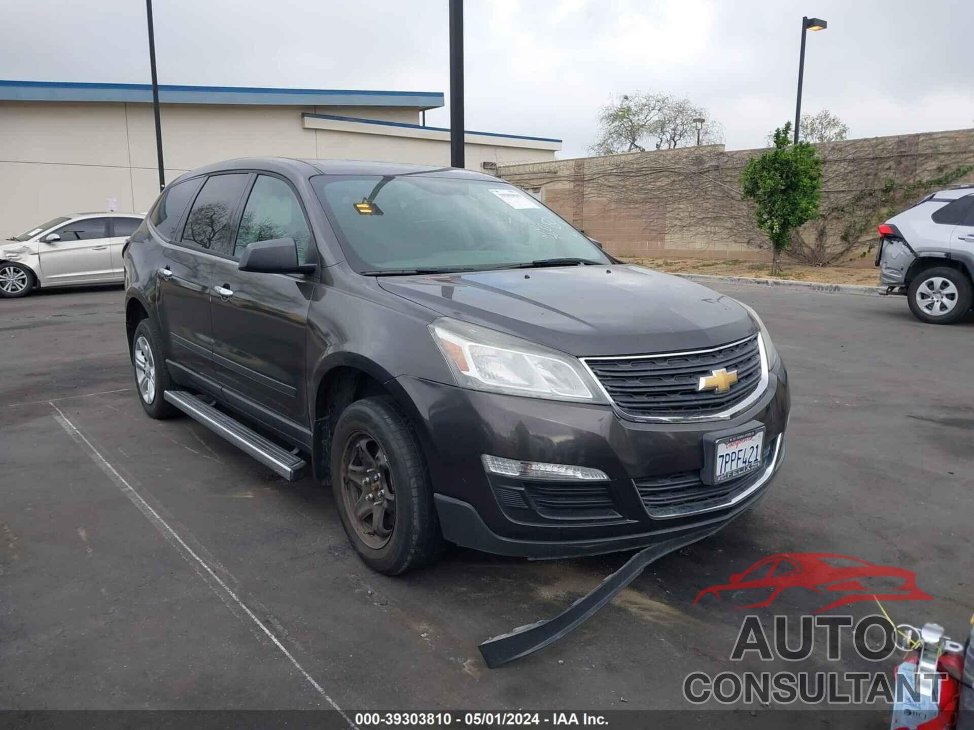 CHEVROLET TRAVERSE 2016 - 1GNKRFEDXGJ207956