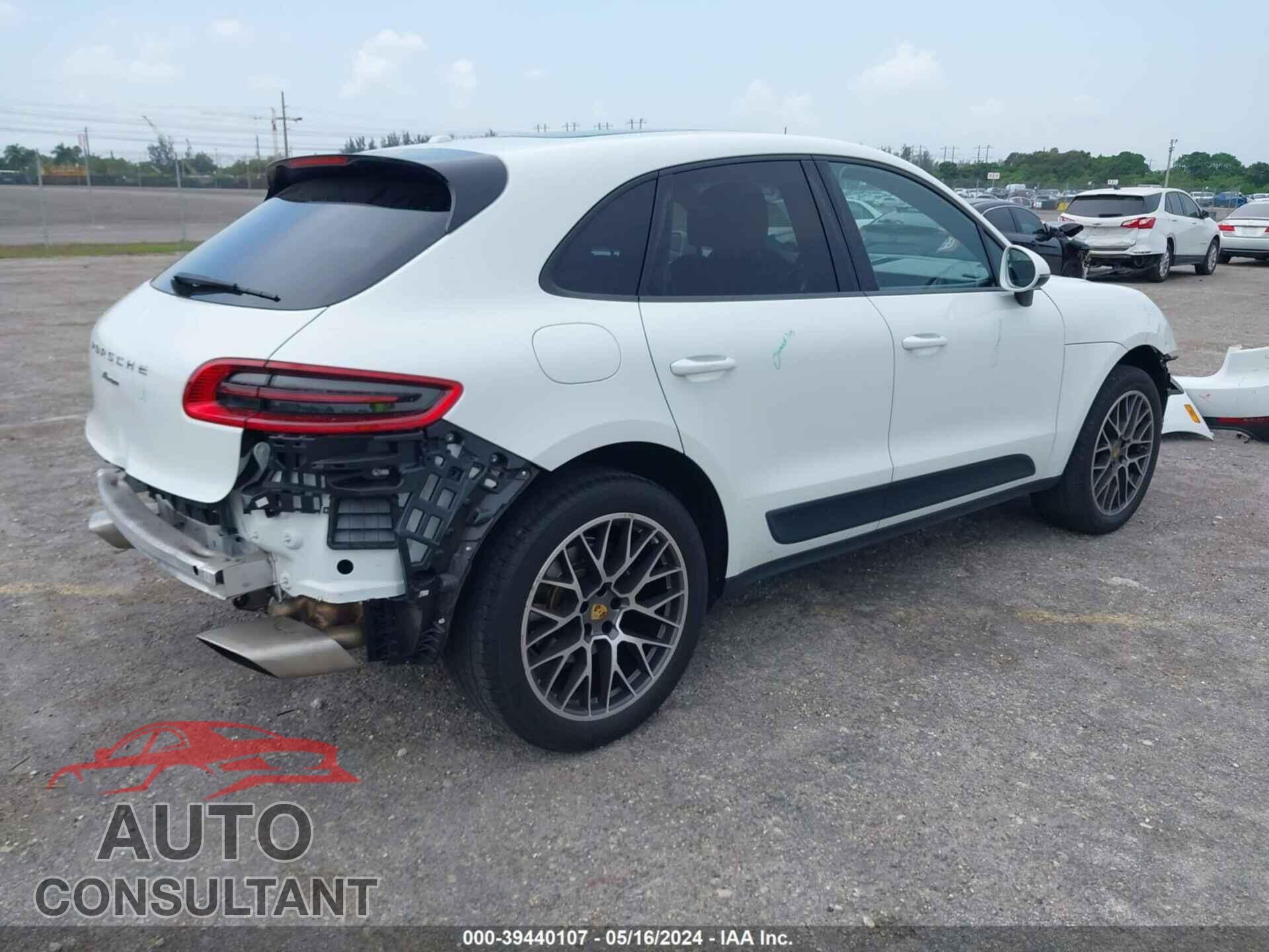 PORSCHE MACAN 2017 - WP1AA2A56HLB82545