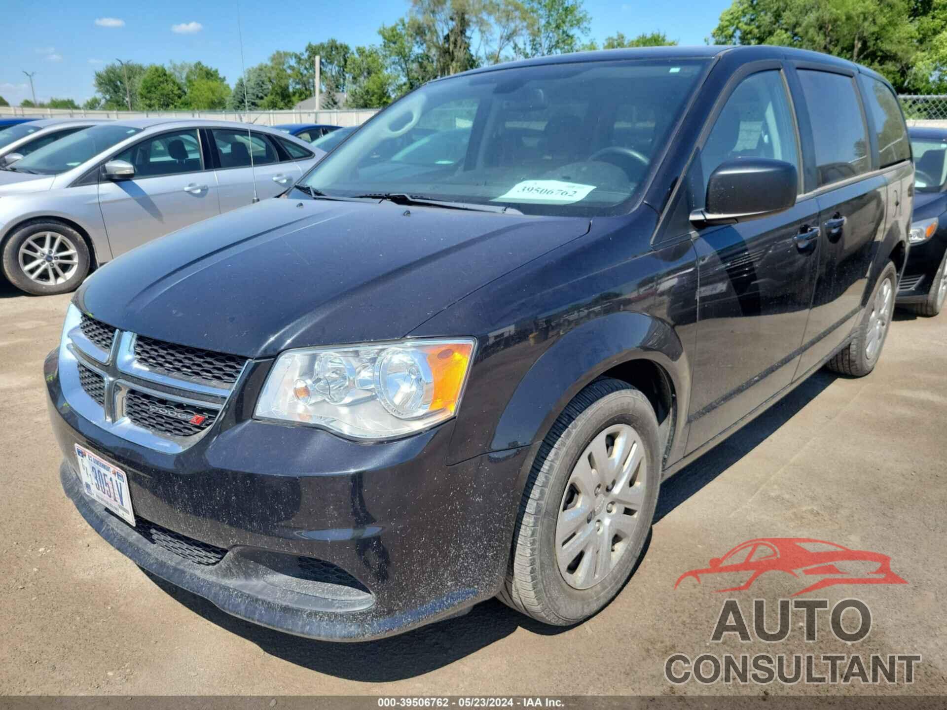 DODGE GRAND CARAVAN 2018 - 2C4RDGBG8JR309852