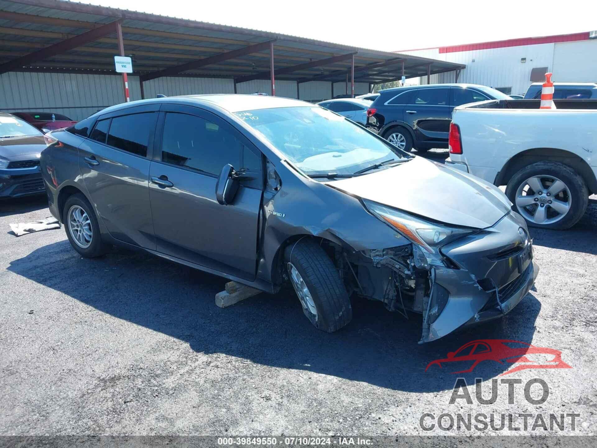 TOYOTA PRIUS 2017 - JTDKBRFU0H3027405