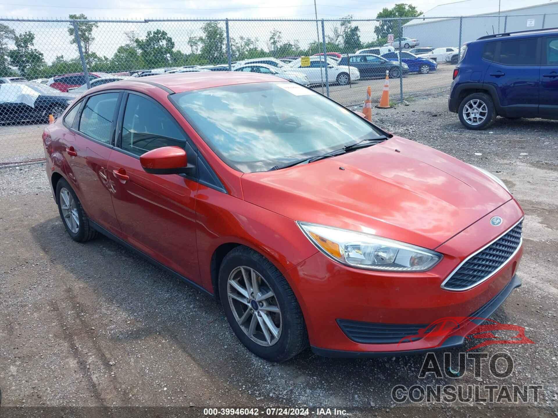 FORD FOCUS 2018 - 1FADP3F26JL330416