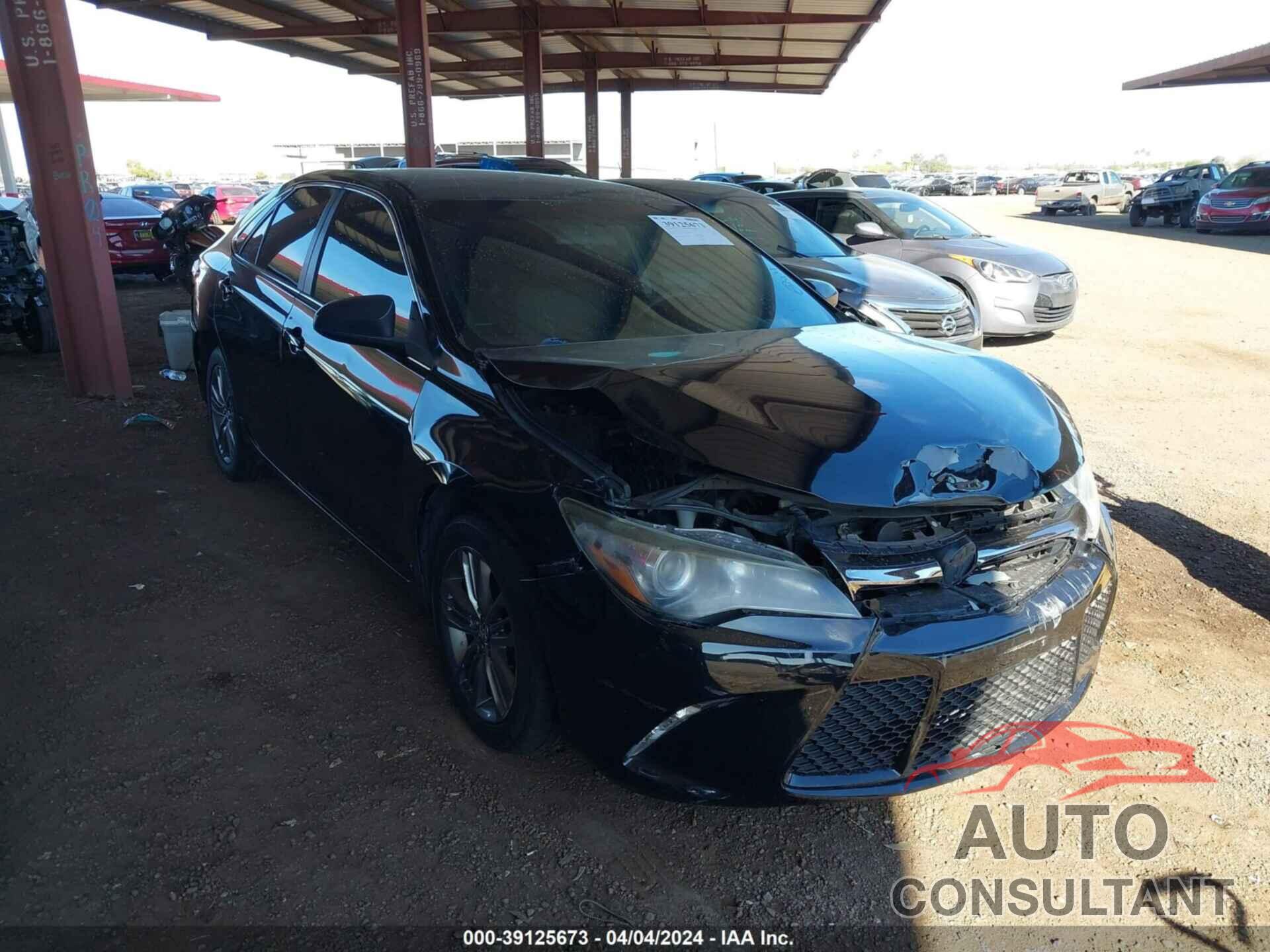 TOYOTA CAMRY 2017 - 4T1BF1FK3HU679672