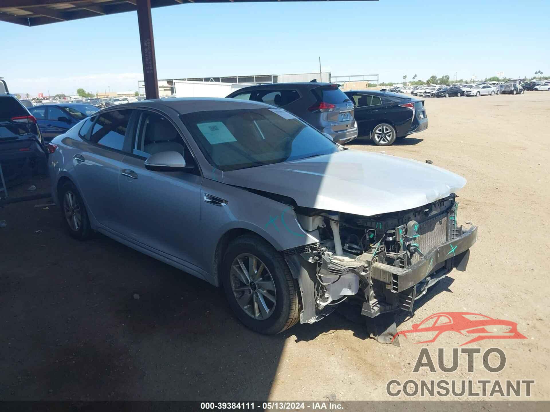 KIA OPTIMA 2016 - 5XXGT4L31GG006465