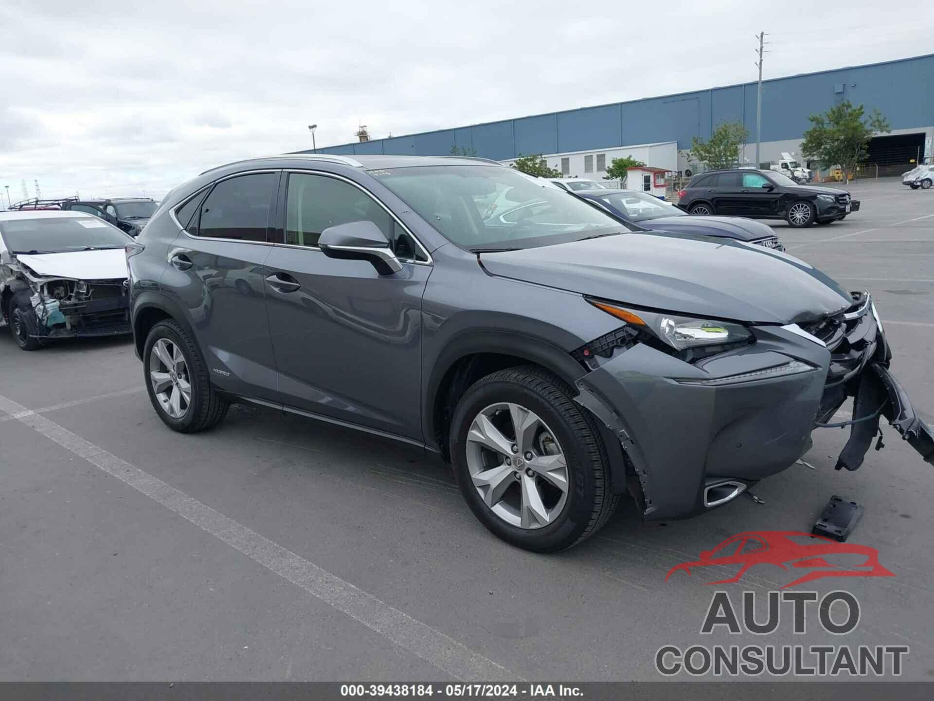 LEXUS NX 300H 2017 - JTJBJRBZ9H2052276