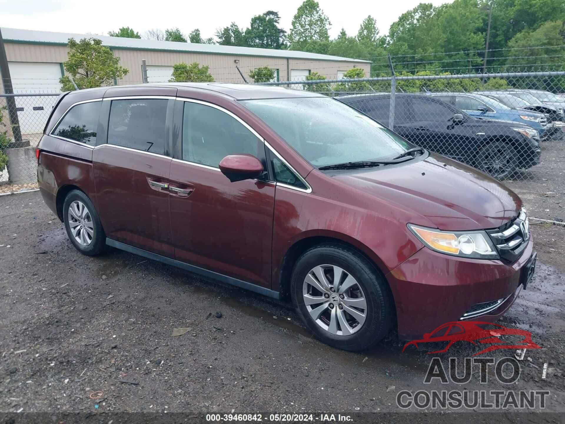 HONDA ODYSSEY 2017 - 5FNRL5H64HB010760